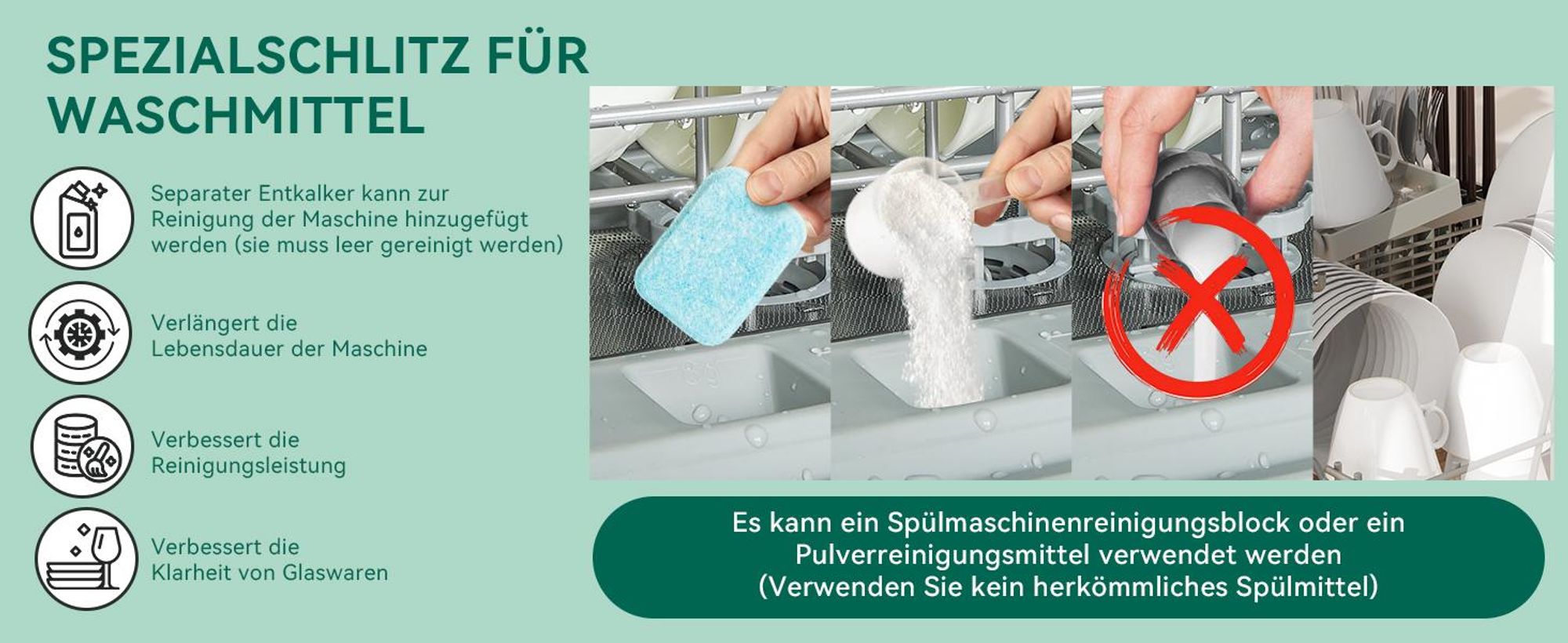 Puluomis Mini Geschirrspüler 45cm freistehend, Geschirrspülmaschine mit mit 5+1 Programe für 3 Gedecke, funktioniert mit/ohne Wasseranschluss, schwarz