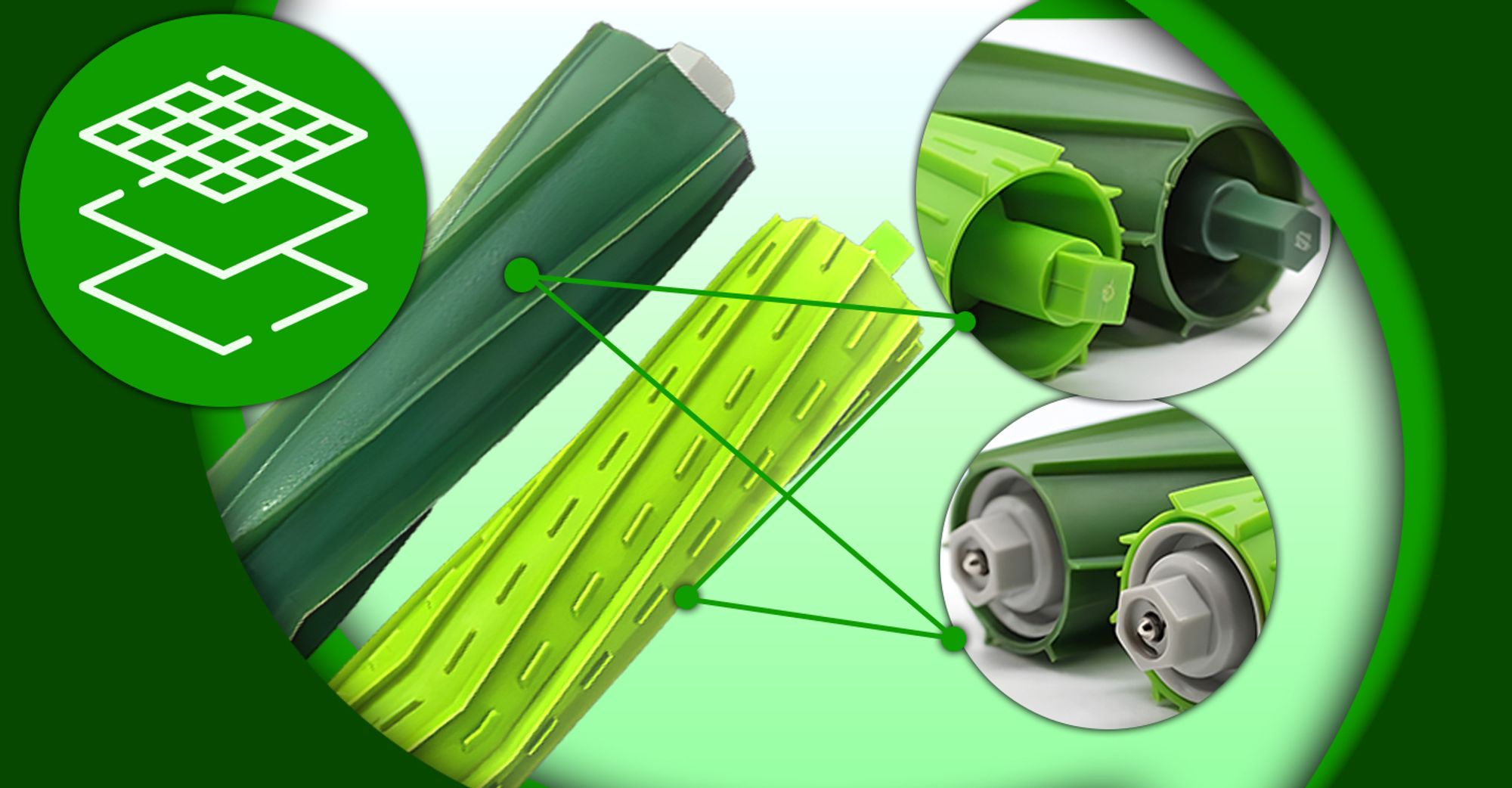 Ersatzteile Set kompatibel mit iRobot Roomba e/i Serie, 4x Filter 4x Seitenbürste 2x Bürste -Staubsauger Zubehör für Modelle e5 i7 i7+, Ersatz Retoo
