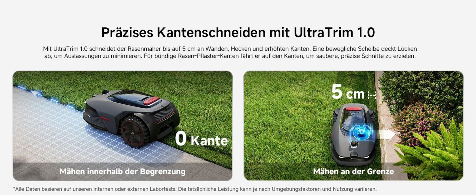 MOVA LiDAX Ultra 800 Mähroboter inkl. Sonnendach – 3D-LiDAR & AI Vision, 500–800㎡, Präzise Navigation