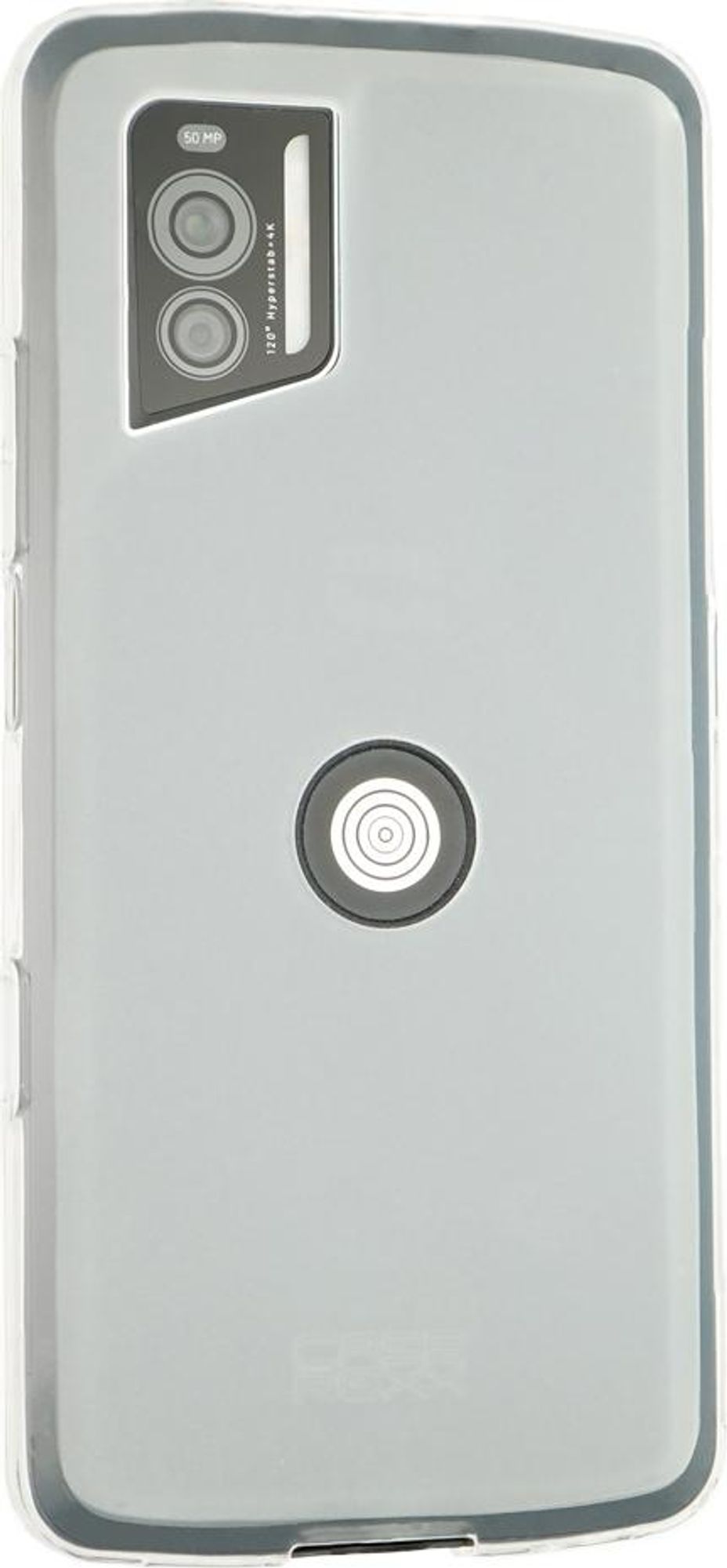 caseroxx Schutz-Hülle TPU-Hülle kompatibel mit Crosscall Stellar-X5 / X5s, Gummi Handy Tasche weiß-transparent Bild 3