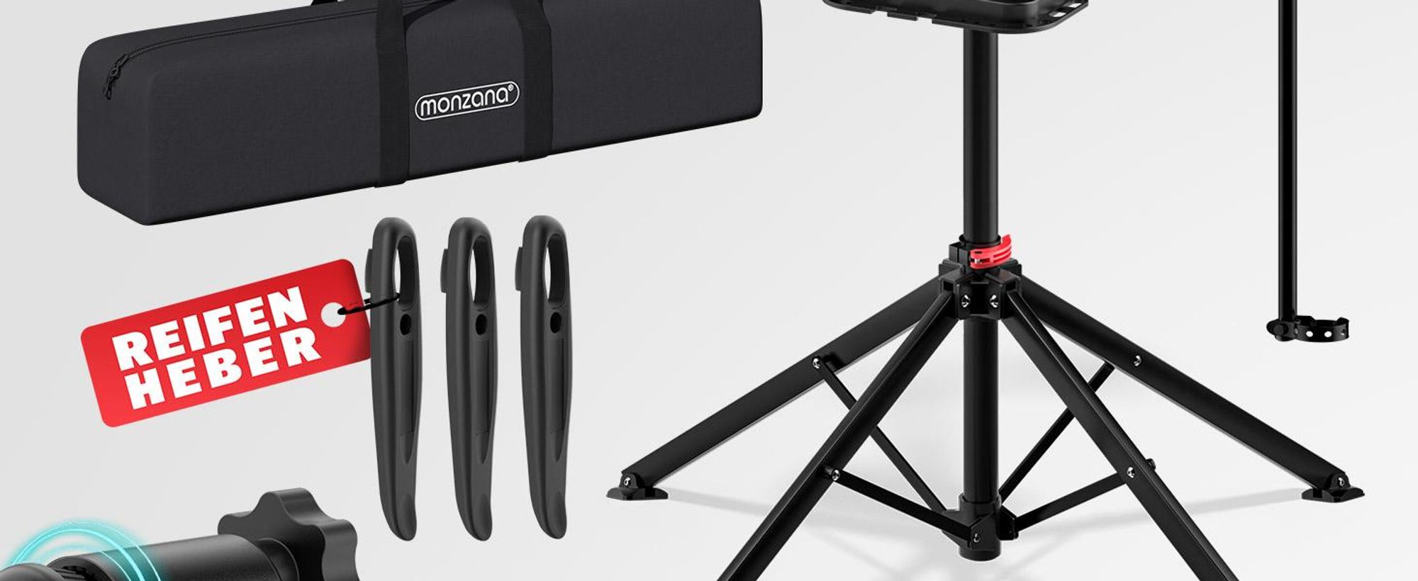 MONZANA Fahrradmontageständer 30 kg Profi