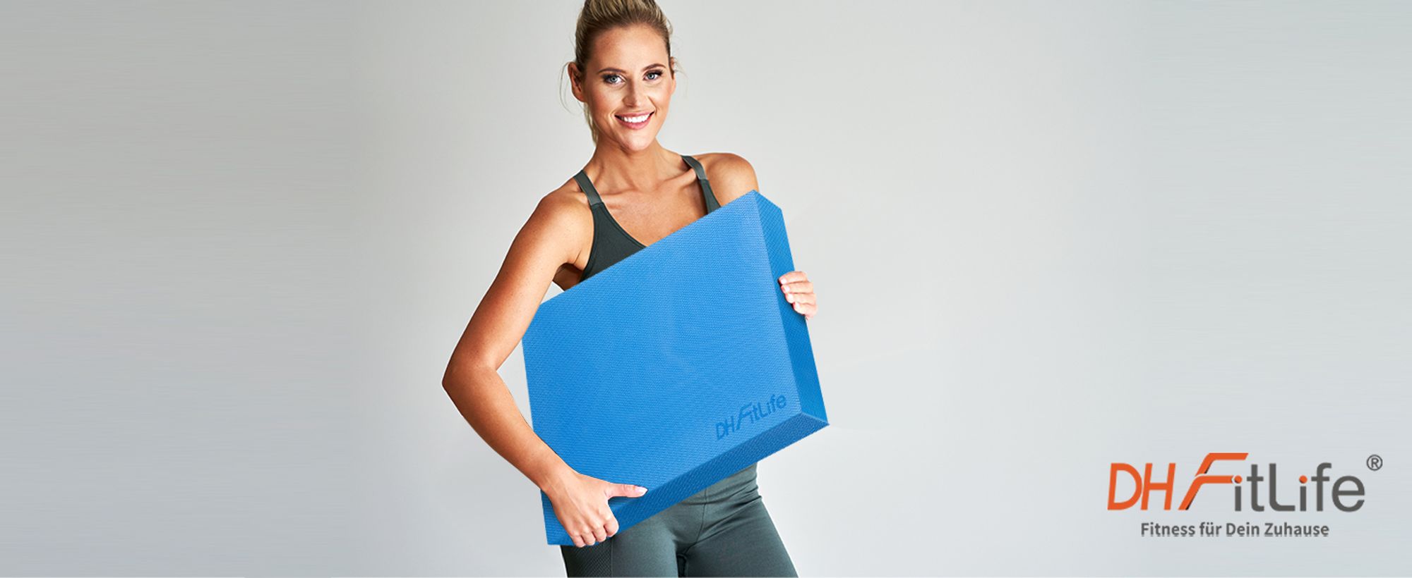 DH FitLife poduszka do balansowania – idealna do ćwiczeń równowagi, jogi, pilatesu, core treningu i fizjoterapii