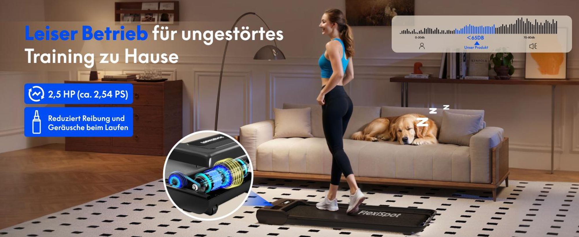 FLEXISPOT Laufband, 3 in 1 Walking Pad, 1-12 km/h, bis 140 KG, mit APP-Funktion, LED-Display, Fernbedienung, Schmiermitteln für Zuhause & Büro Schwarz