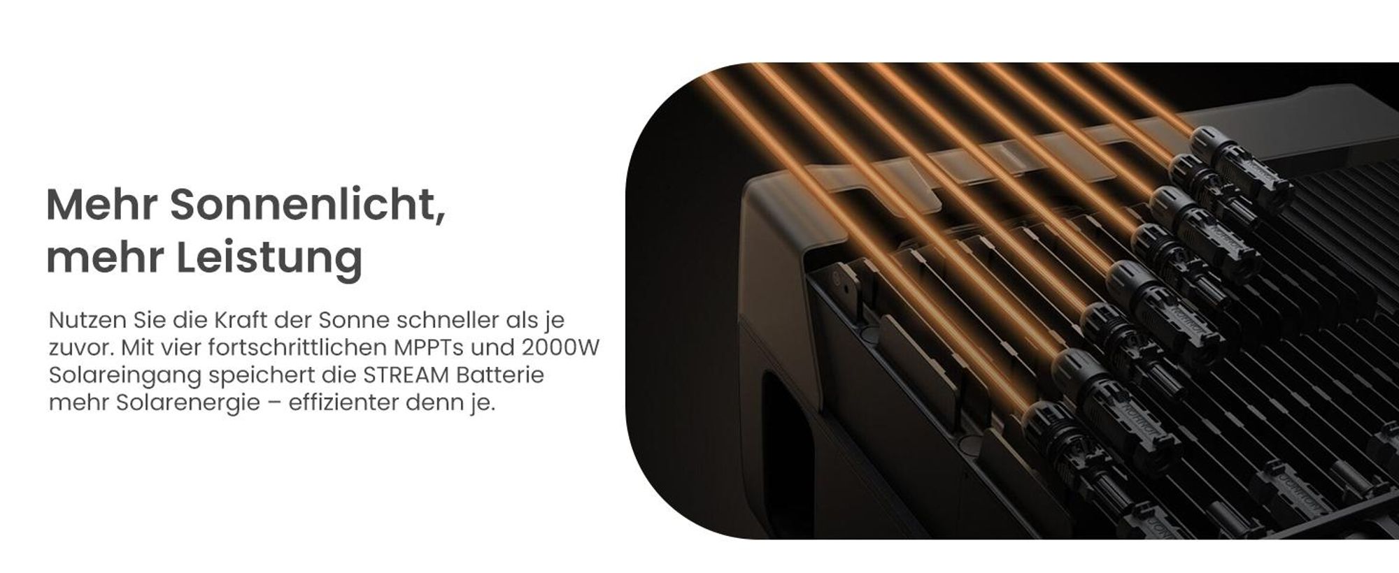 Balkonkraftwerk Speicher Ecoflow Stream Ultra X 3,84 kWh Speicher mit Solar-Eingang 2300W für Balkonkraftwerk(0% MwSt)