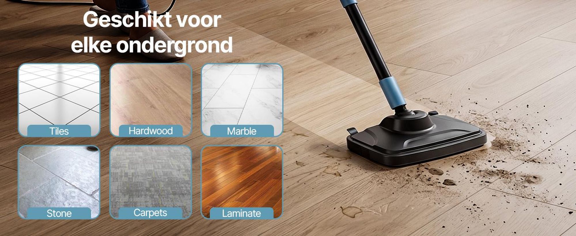 Olvy 14-in-1 stoomreiniger met dweilfunctie en touchscreen – 125 °C stoom – Handheld stoomreiniger voor tapijten, banken en harde vloeren – 5 meter kabel