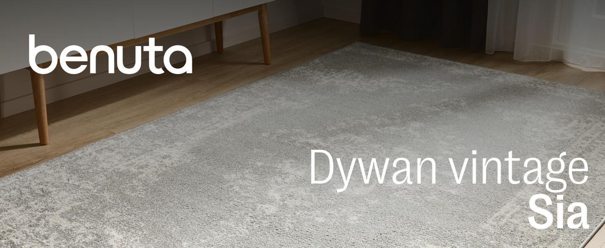 benuta vintage dywan do salonu Sia Taupe 200x300 cm dywan do salonu sypialni miękki orientalny prostokątny