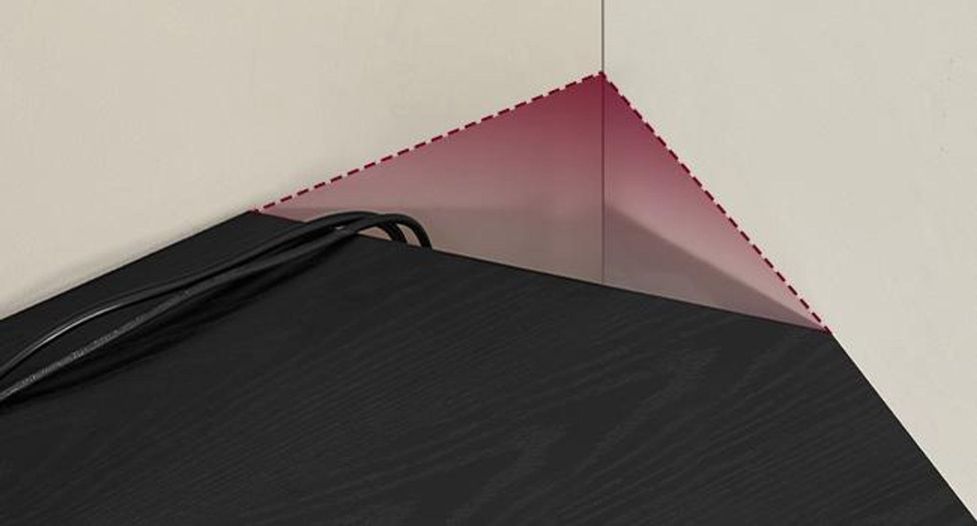 VASAGLE Schreibtisch L-förmiger Computertisch Eckschreibtisch mit 2 Ablagen