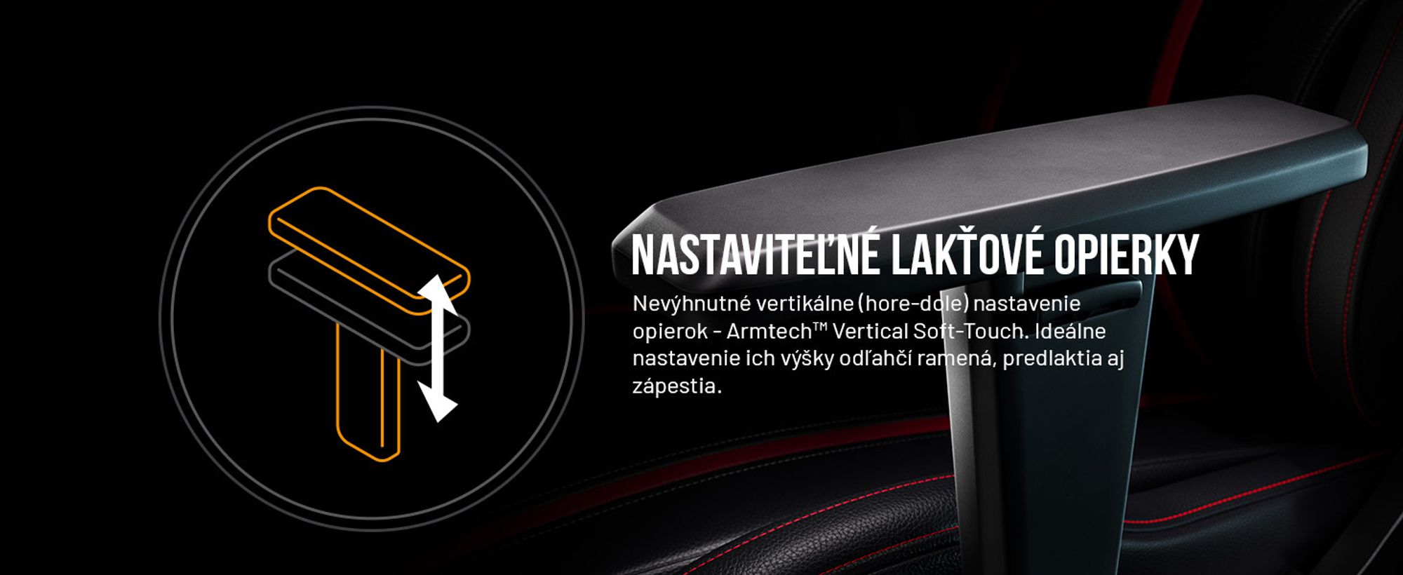 Diablo X-One 2.0 Herné kreslo Kancelárske kreslo Nastaviteľné opierky rúk Ergonomický dizajn Krčný/bederný vankúš King Size Čierno-červené