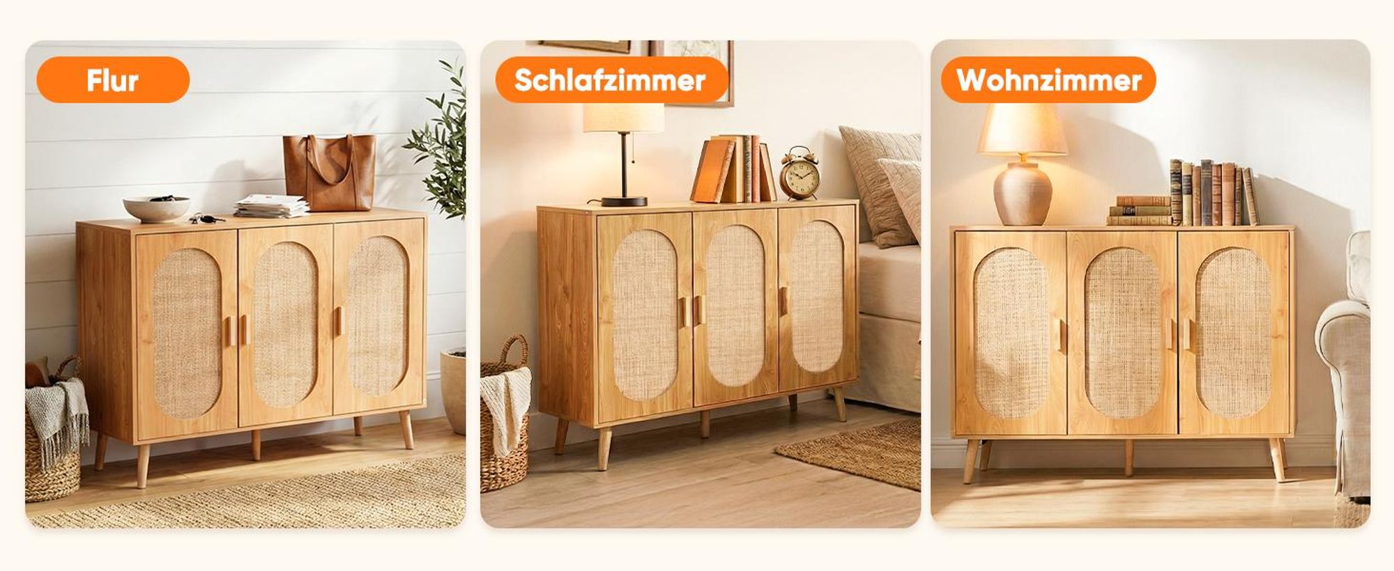 HOKEEPER Schuhschrank aus Holz, Schmaler Doppeltür (87x40x100cm),Shoe Cabinet, Schuhkipper für bis zu 24 Paar Schuhe, Schuhkommode