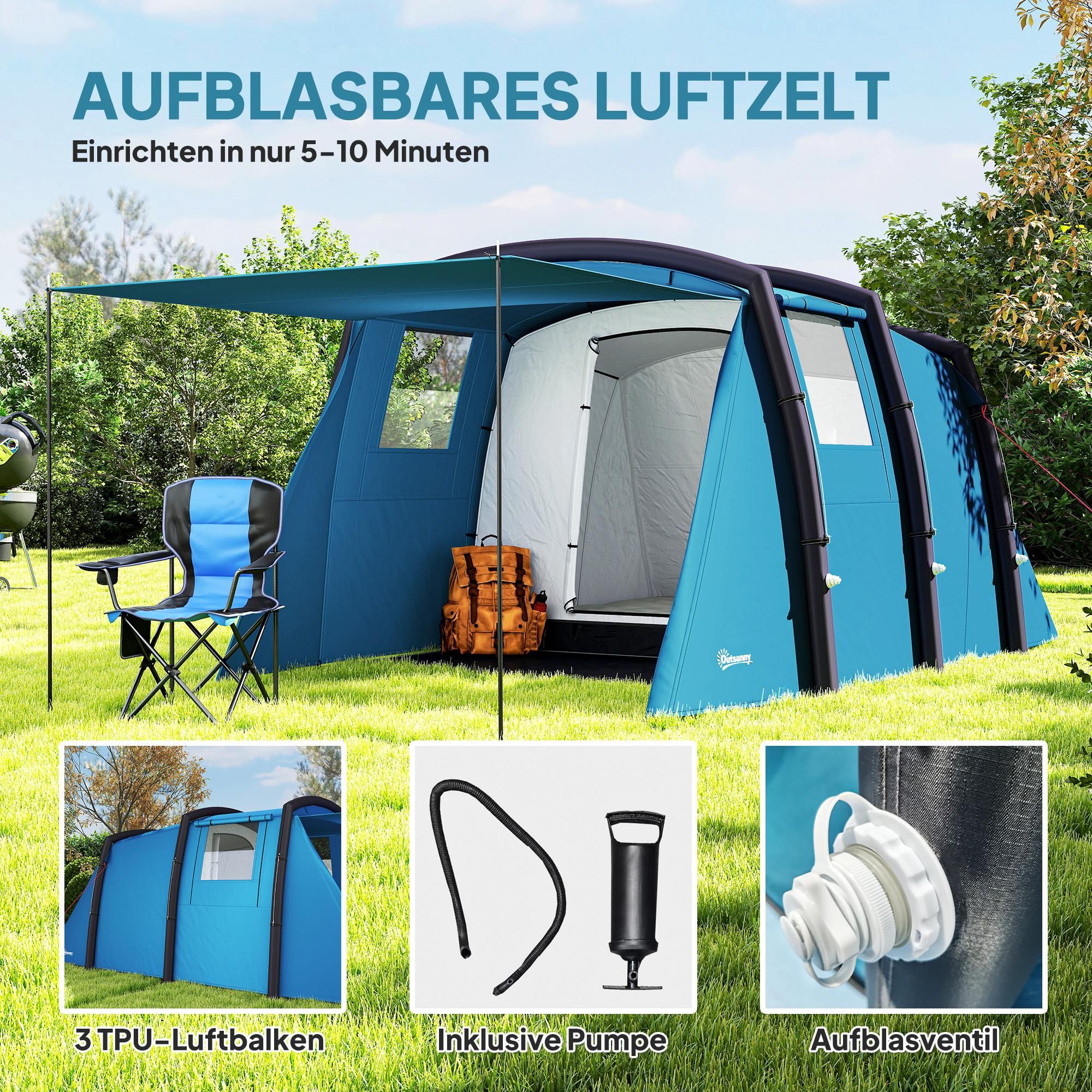 luftzelt wasserdicht mit