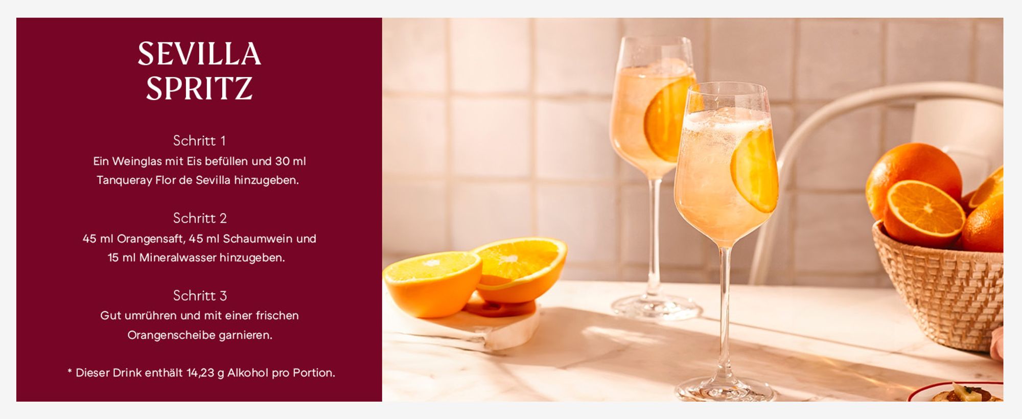 Tanqueray Flor de Sevilla, mit Orangengeschmack, 41.3% vol, 700ml Einzelflasche