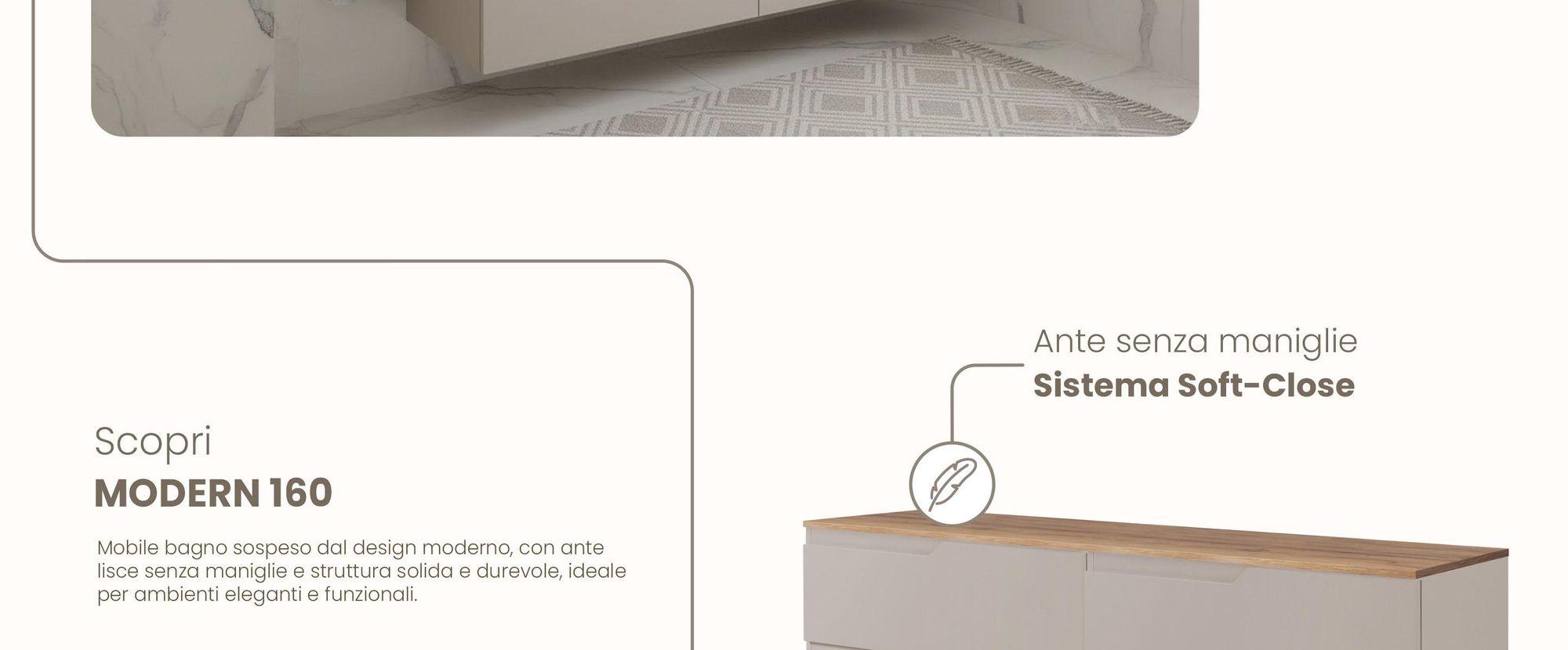 RODAN, mobile bagno, mobile sotto lavabo, mobile bagno moderno, mobili per il bagno