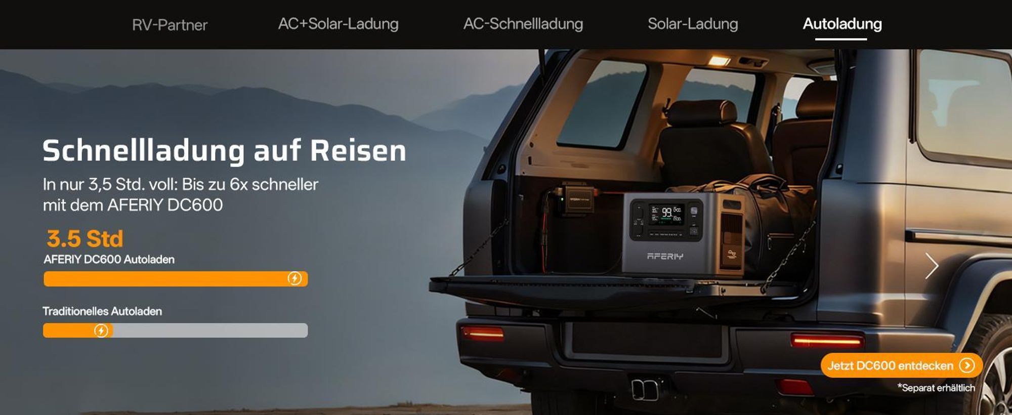 AFERIY AF-P280-B Erweiterungsbatterie 2048Wh LiFePO4 für P280 Powerstation, Erweiterbar bis 10240Wh