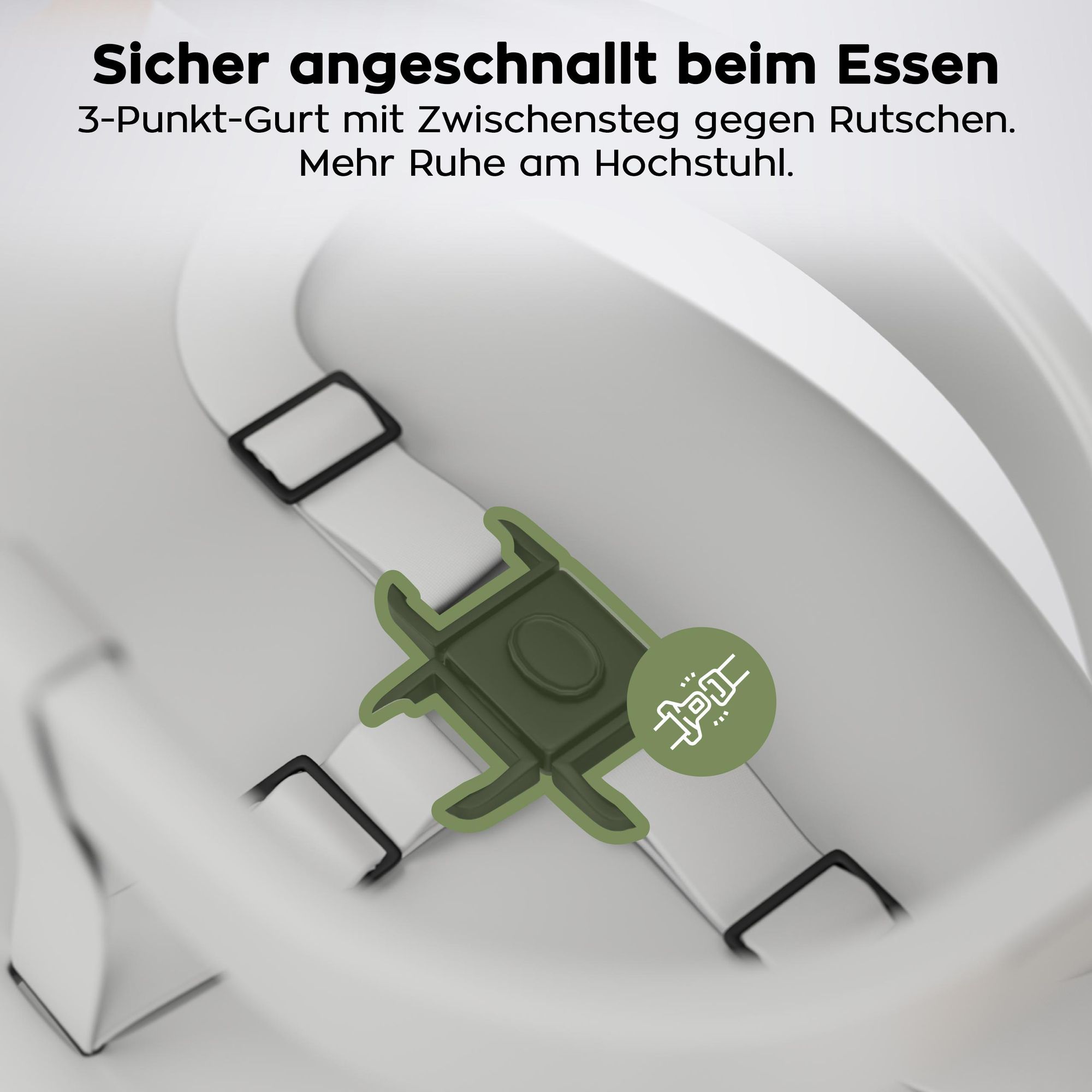 Hochstuhl 4in1 höhenverstellbarer Holzhochstuhl für kinder 9 Einstellungsstufen von 6 Monaten bis 12 Jahren bis zu 40 kg Ergonomische Rückenlehne