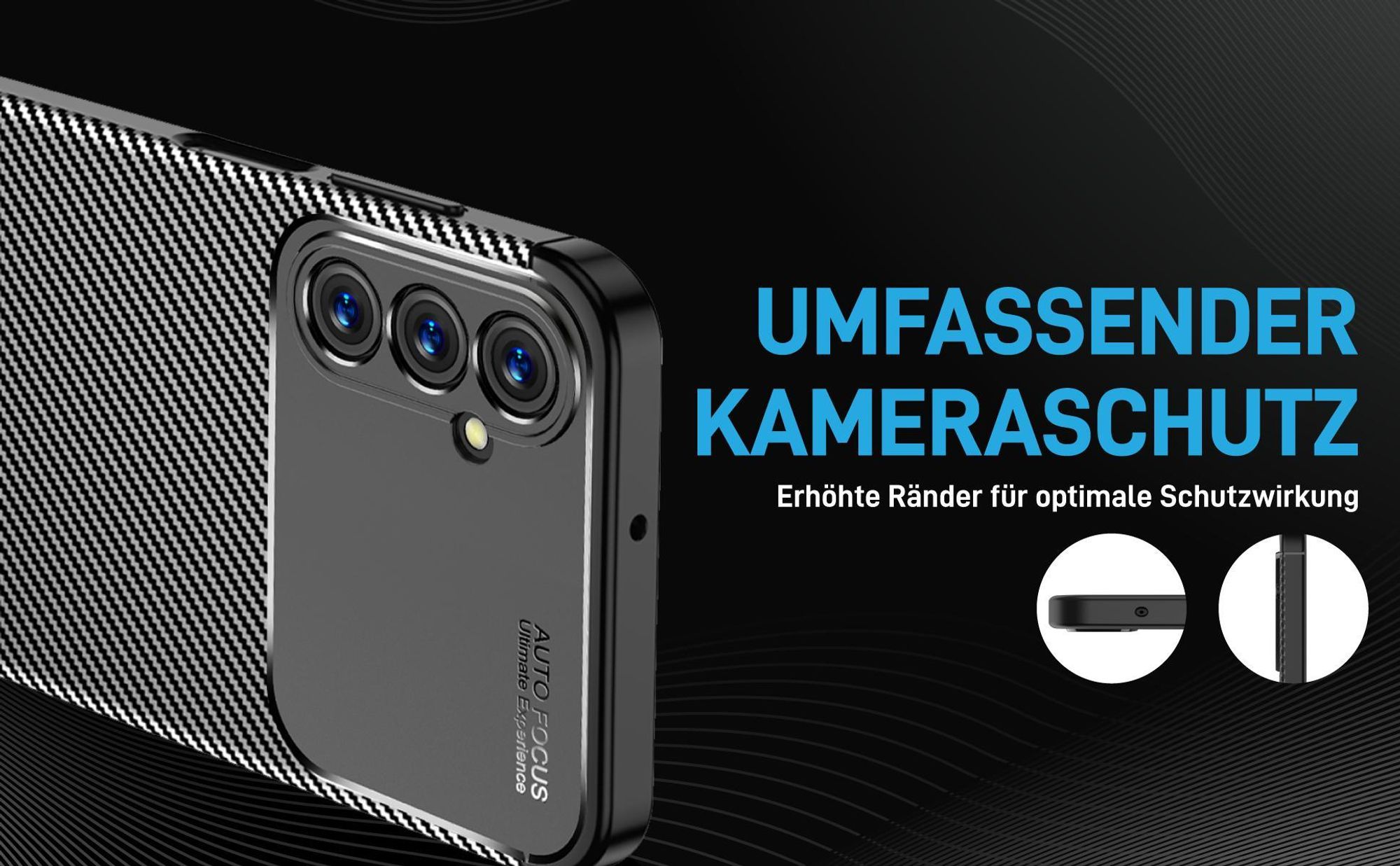 Stoßfestes Handy Case mit Kameraschutz für Samsung Galaxy A25 5G