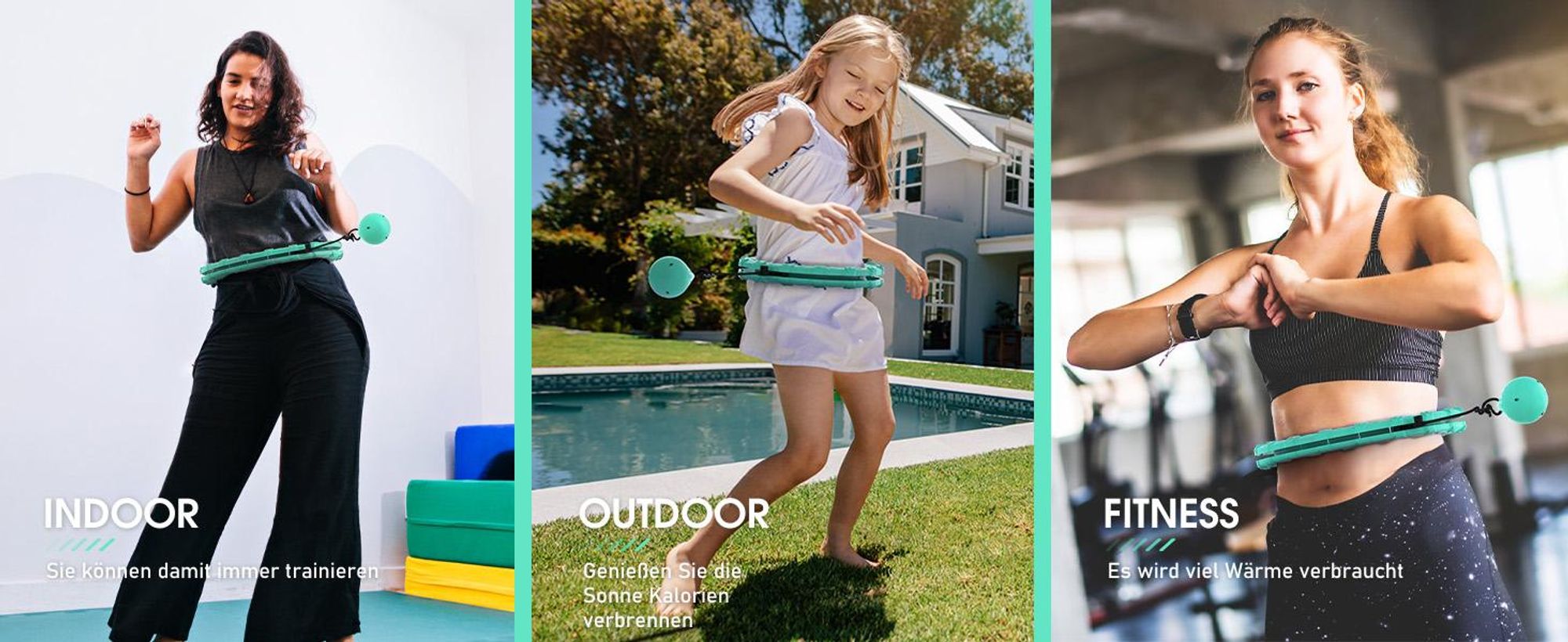 Hula-Hoop-Reifen, Smart Hoop Reifen, Gymnastikreifen, einstellbare Größe 66-120cm, für Gewichtsverlust, Fitness, Unterhaltun