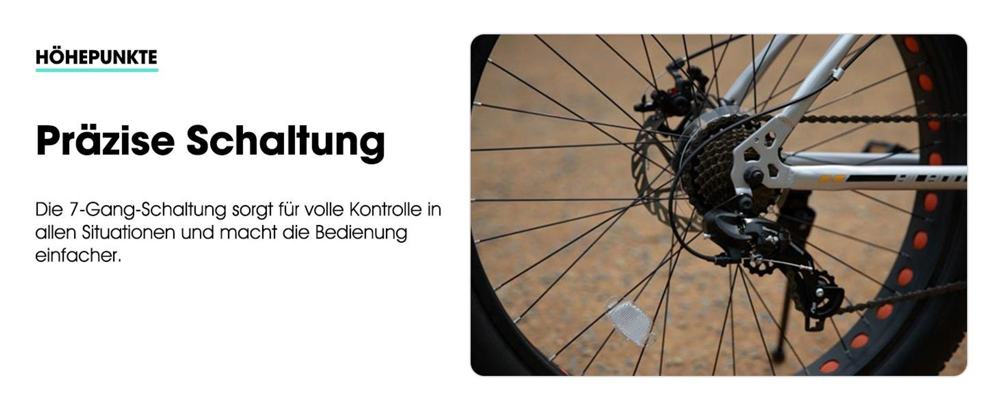 HILAND 20 Zoll Kinderfahrrad mit 4.0 Fat Tire, Shimano 7-Gang, Geeignet für Strand, Schnee, Kinder Mountainbike Jungen Mädchen, Silber