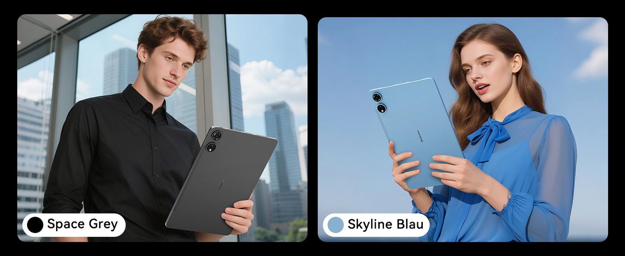 Blackview Mega3 Tablet incl. Stift/Hülle 12.1", 2.5K FHD, Android 15, 32GB (8 GB + 24 GB) RAM + 256 GB ROM, 8800mAh, 4G LTE, 50MP, Helio G100