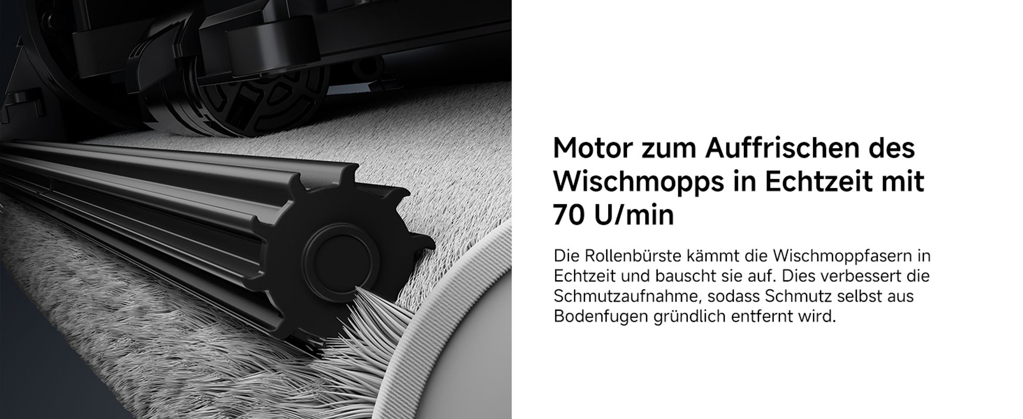 MOVA Z50 Ultra Saugroboter mit Wischfunktion, 19.000 Pa, HydroSync streifenfreies Wischen, 36 °C Selbstreinigung, Mehrfach-Schmutzerkennung, Schwarz