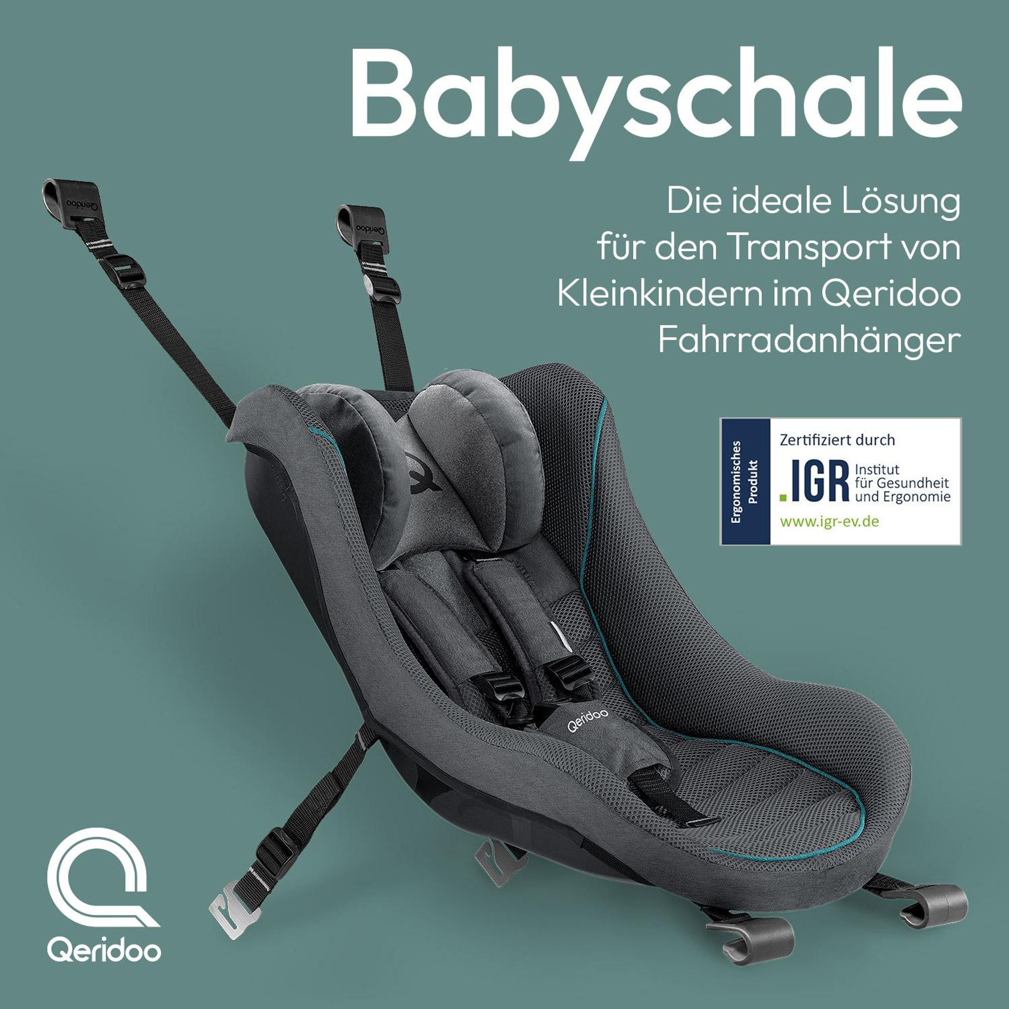 Babyschale (dunkelgrau)