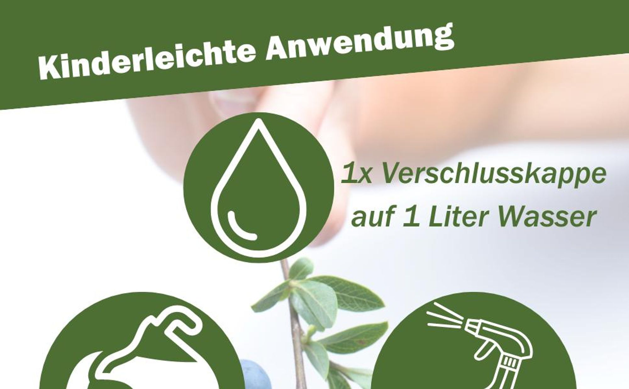 GreenPanda Heidelbeer- & Blaubeerdünger - Verbessert Ernte & Geschmack! - 1 Liter Beerendünger