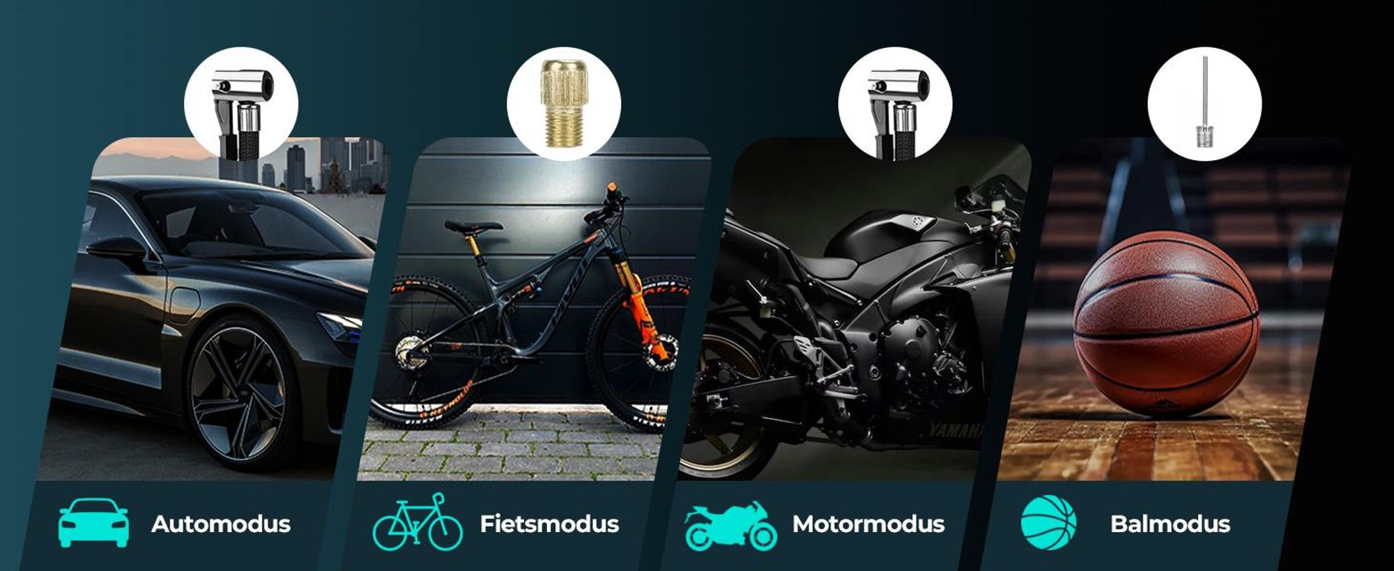 Olvy Luchtdrukpomp, Mini-bandenpomp, 7000mAh, Elektrische compressor, fietspomp, elektrische luchtpomp, mini-compressor, geschikt voor auto, fiets, ballen, en ook als powerbank