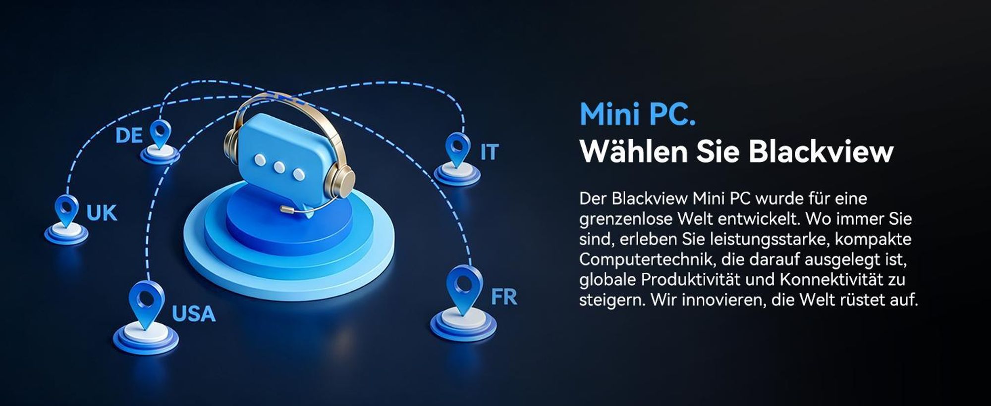 Blackview NEX60 Mini-PC: Intel Core 5 210H, 16GB DDR4 (max. 64GB), 512GB PCIe 4.0 SSD (max. 4TB), Dual 4K Display, Wi-Fi 6, 15 Ports, Windows 11 Pro