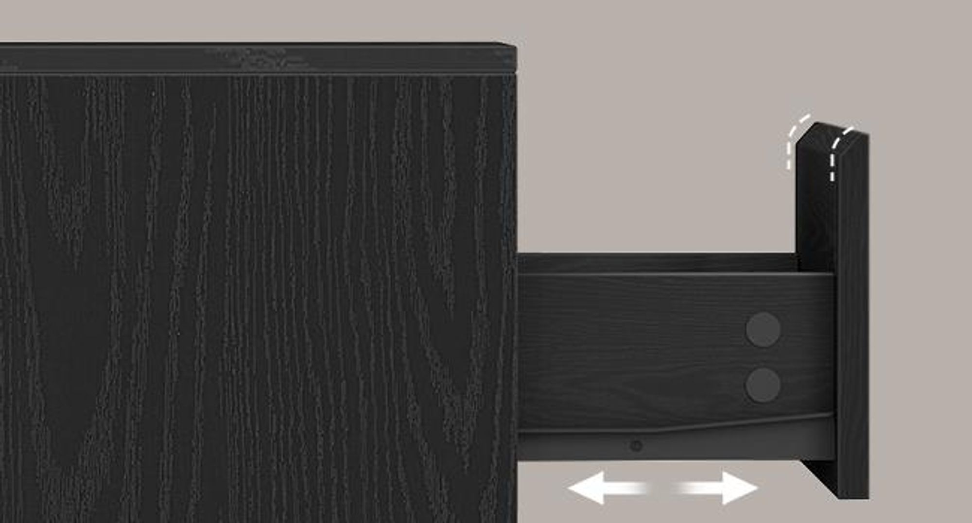 VASAGLE, Schmaler Nachttisch, Beistelltisch mit LED-Beleuchtung, Touch-Steuerung, 1/2 Set