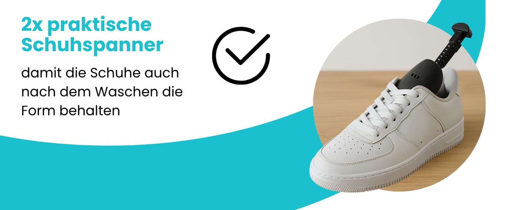 T&B Schuhwaschbeutel Waschmaschine – 2 Stück - Weiß -  360° Reinigung - Wäschesack Schuhe - wiederverwendbarer Schuhwaschsack für Sneaker, Turnschuhe,