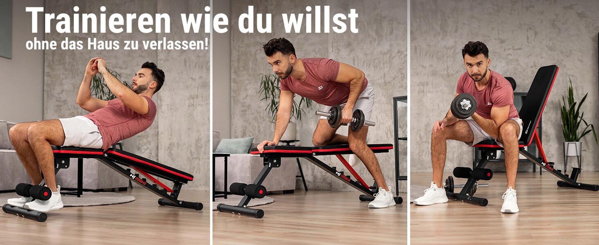 Trainieren wie du willst ohne das Haus zu verlassen