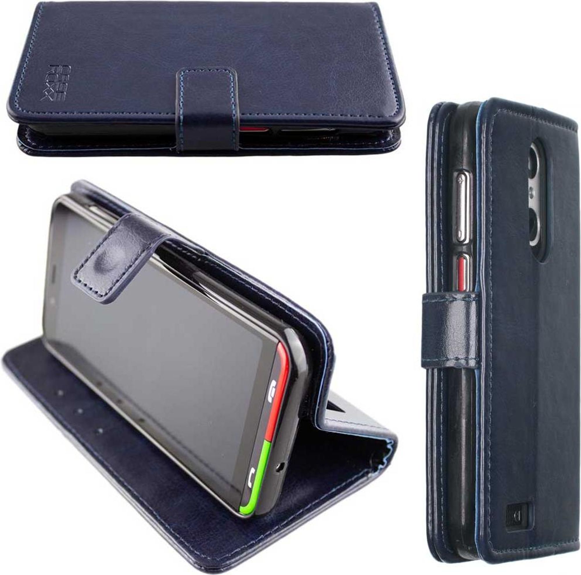 caseroxx Handy Hülle Tasche kompatibel mit Emporia Supereasy Bookstyle-Case Wallet Case Bild 1