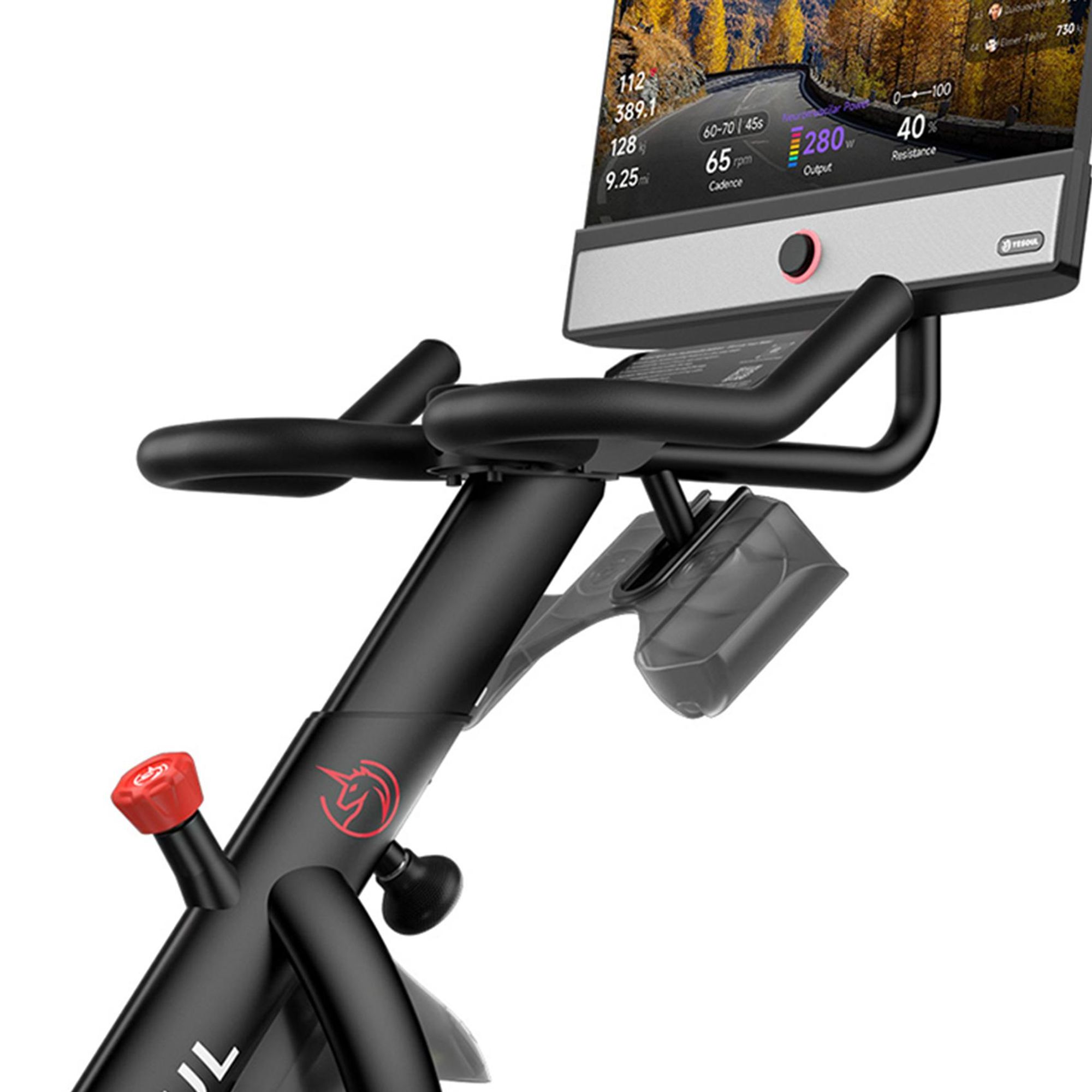 YESOUL G1M Plus – cyclette smart da casa, resistenza magnetica silenziosa, seduta comoda, bici fitness con schermo 21,5" FHD