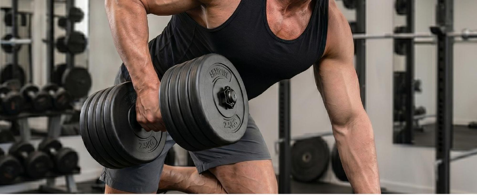 ArtSport 2er Hantelset 40kg - Kurzhantel Set mit 2 Kurzhanteln - 12 Gewichte