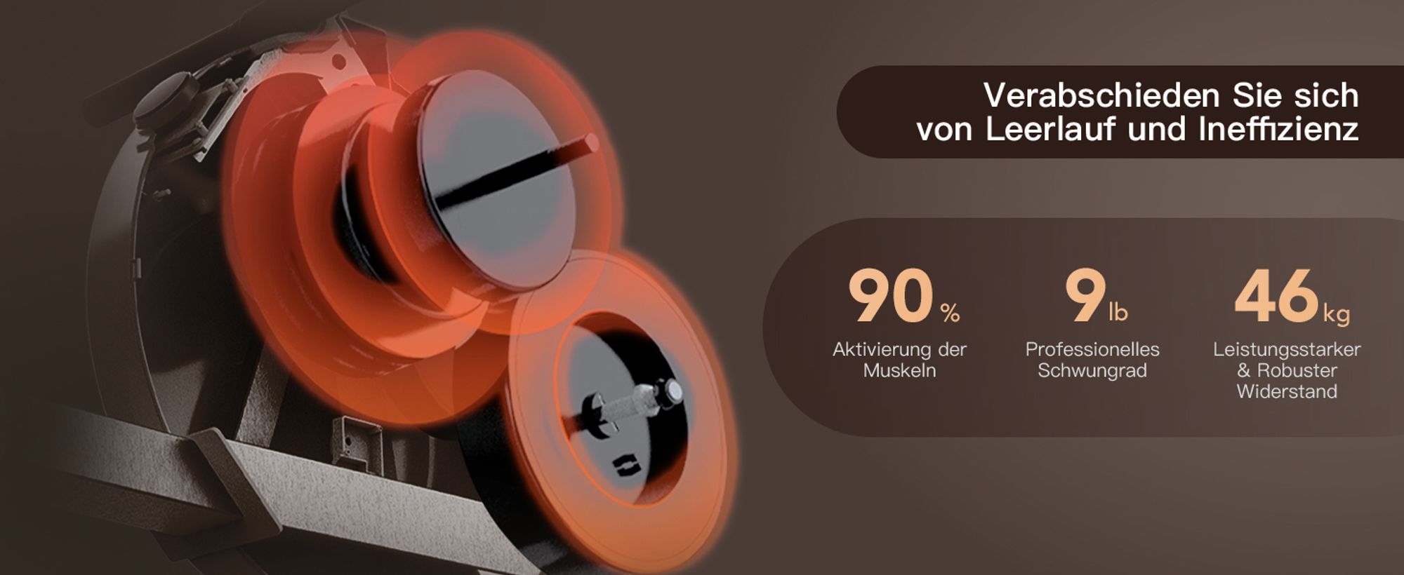 MOBI FITNESS Ruby Rudergerät mit Akku für Zuhause, Klappbares Rudergerät mit 40-stufigem Widerstand, leises Magnetbremssystem, 135kg belastbar