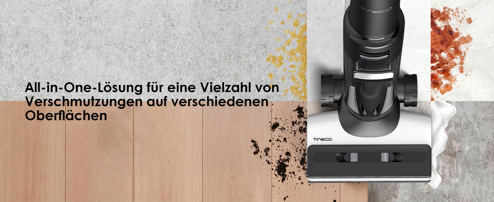 Vielseitige Reinigung