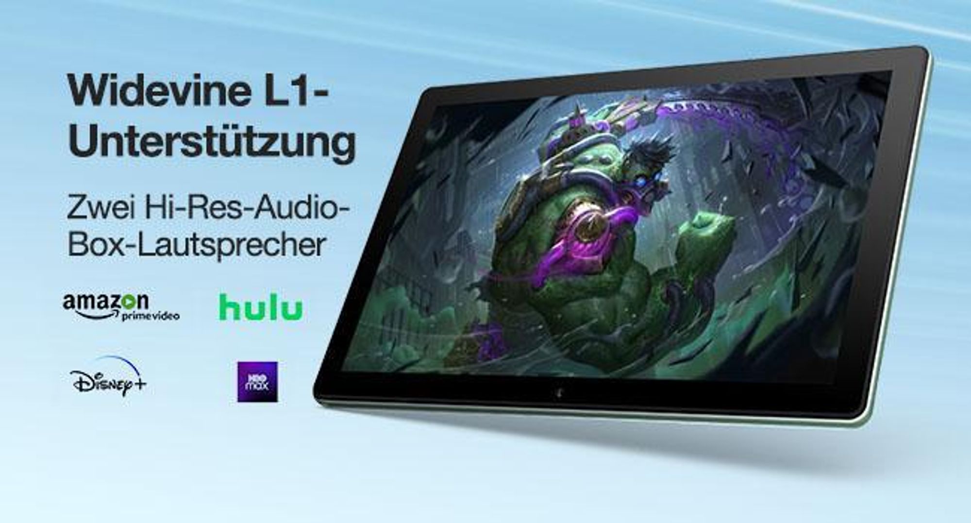 DOOGEE U10 - Tablet Android 15, 10,1 Zoll, 9GB(4+5)RAM+128GB (bis 1TB erweiterbar), WiFi 6