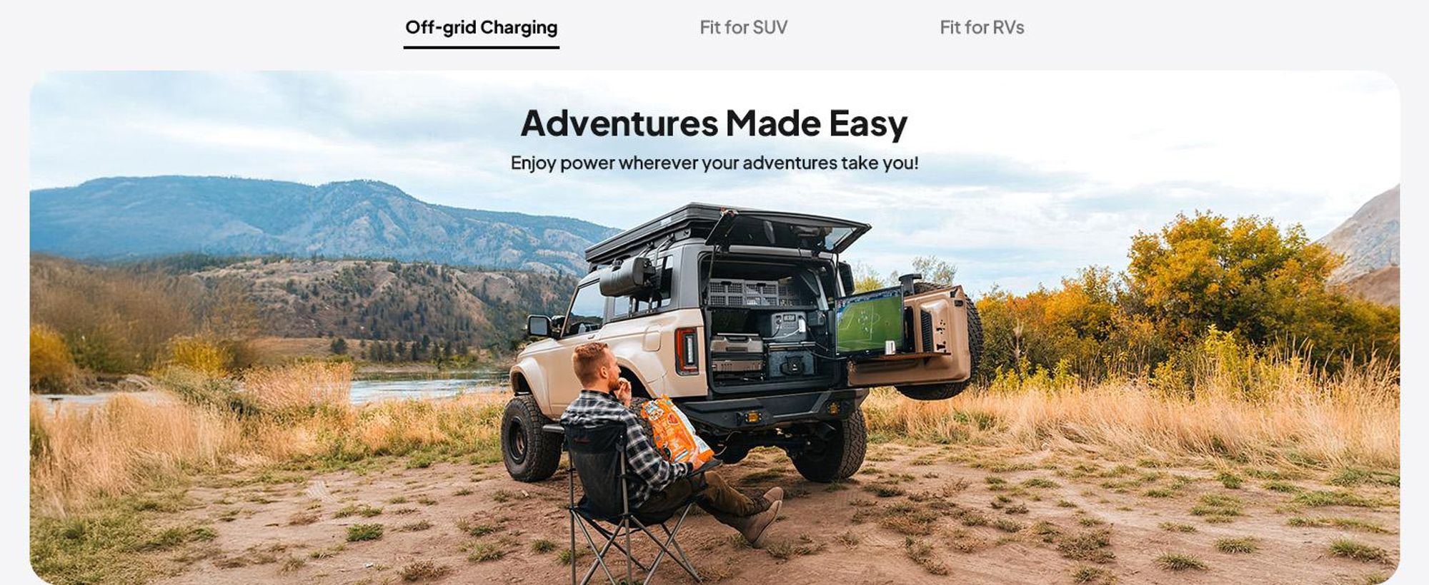 BLUETTI Charger 1+D40 L, 560W Alternator Tragbare Powerstation zum Aufladen während der Fahrt mit App-Steuerung