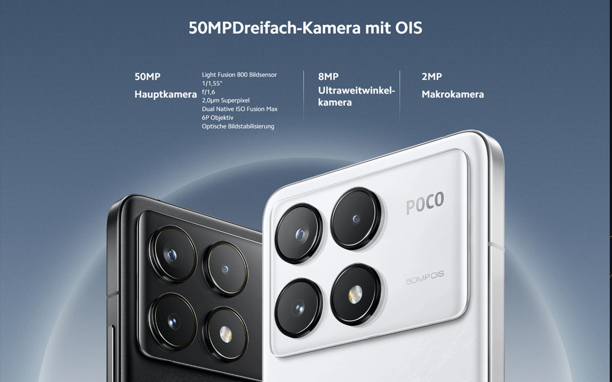 POCO F6 Pro 512GB (black, 5G, 12 GB RAM, 12 GB LPDDR5X)