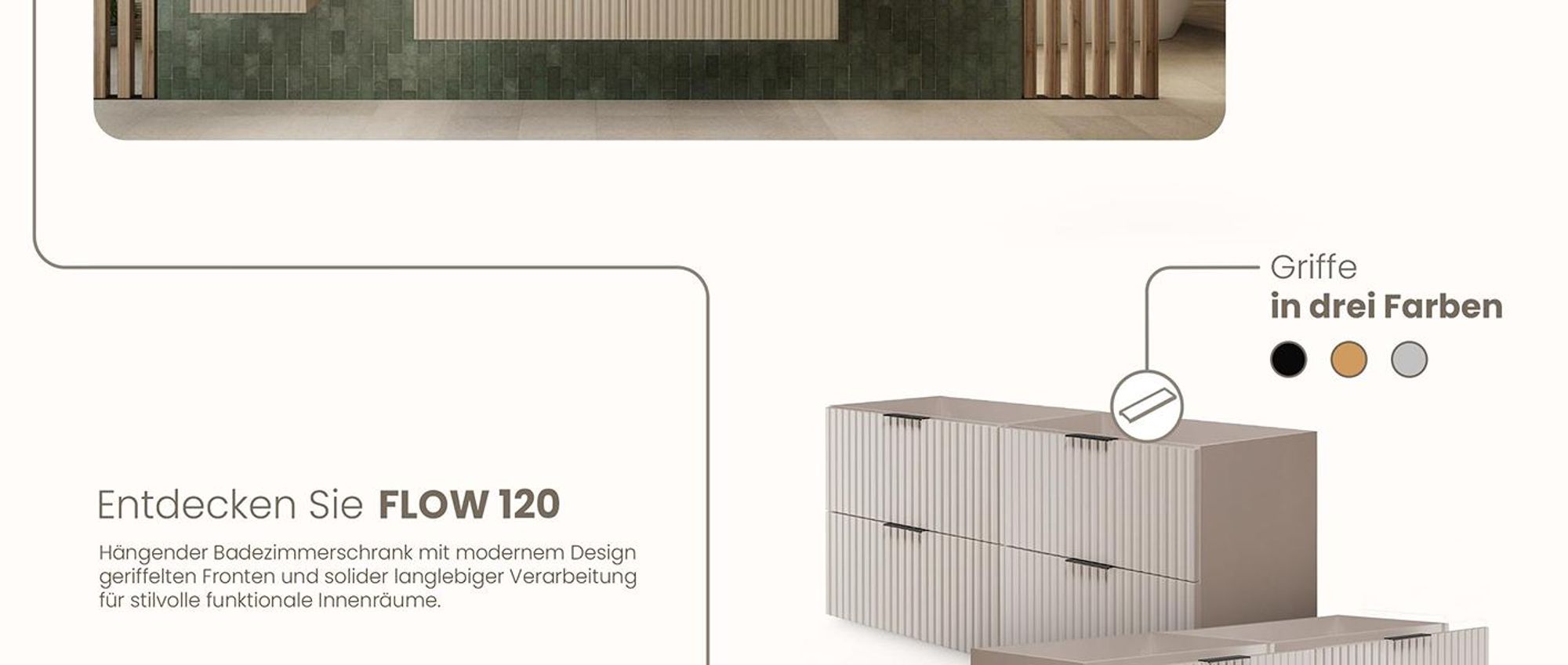 RODAN, Badmöbel, Badschrank, Badezimmermöbel, Badezimmer, MODERN, Waschbeckenunterschrank