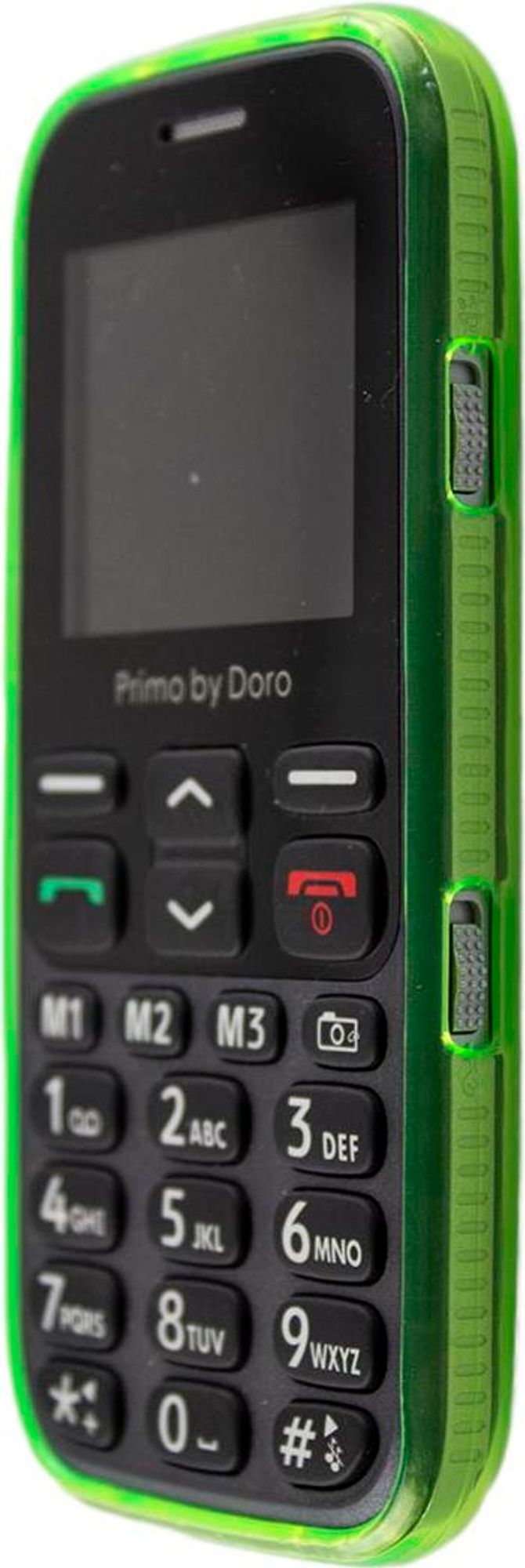 caseroxx Schutz-Hülle TPU-Hülle kompatibel mit Doro Primo 218 / 368, Gummi Handy Tasche grün Bild 4