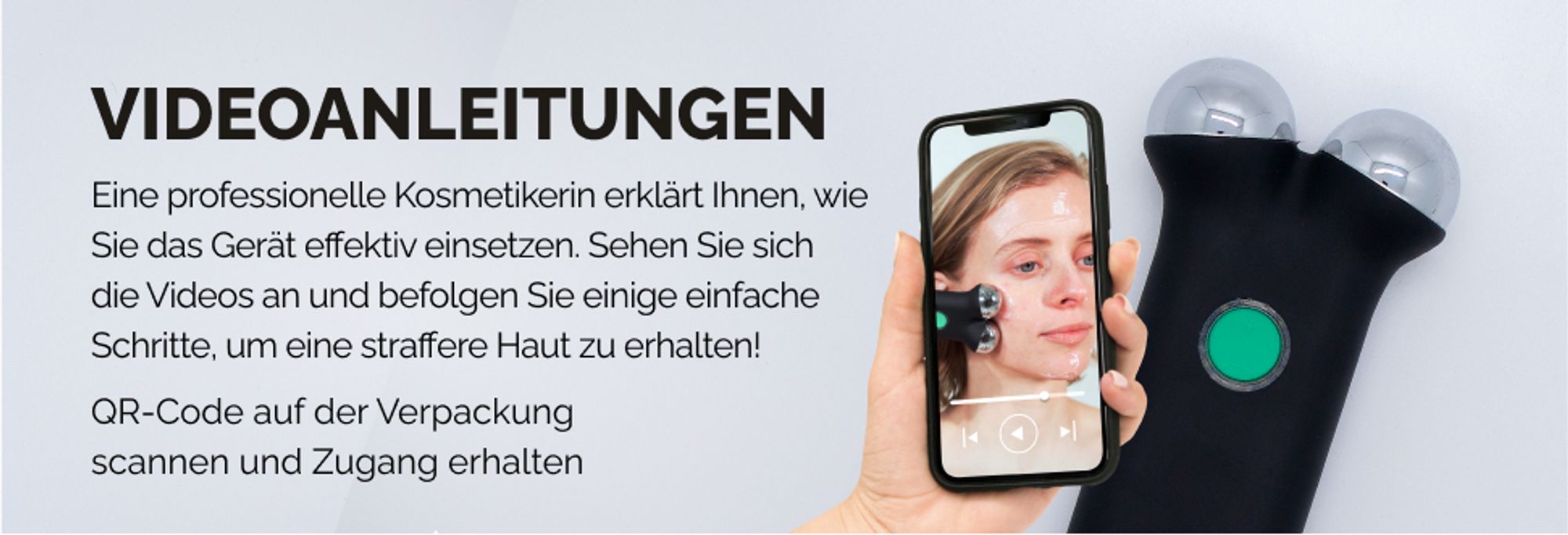 Microcurrent-Massagegerät - Erleben Sie eine jugendliche Haut mit unserer Anti-Aging-Technologie 4 Intensitätsmodi, Anti-Aging-Maschine - GESS SFERA