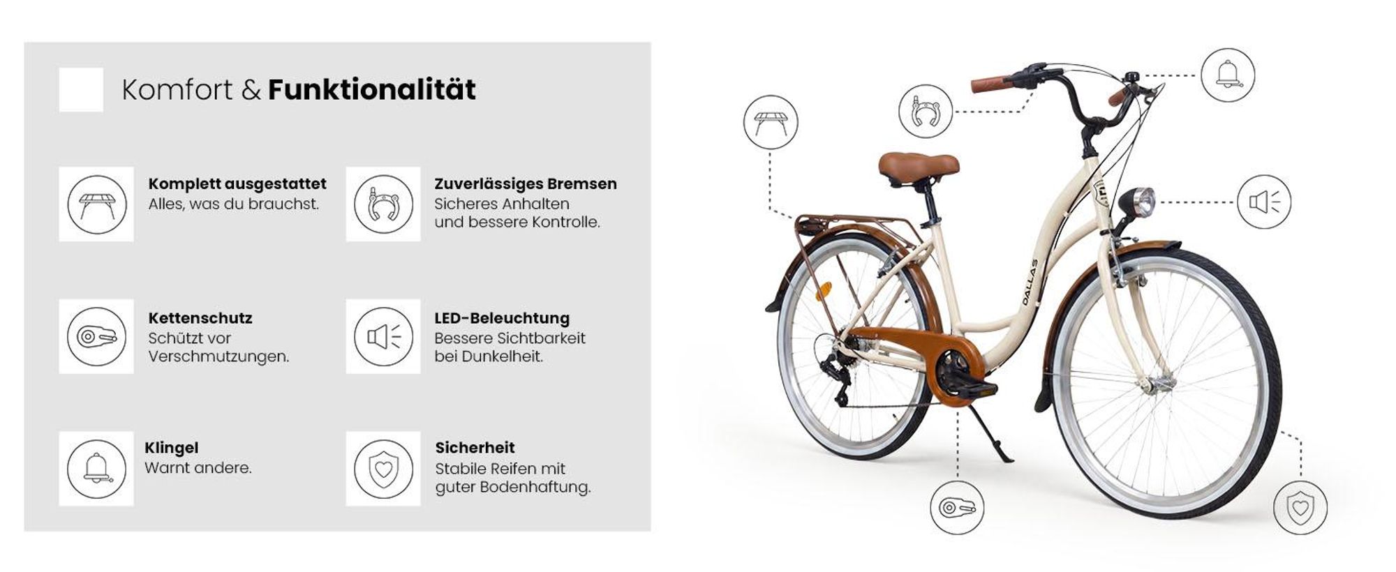 Damenfahrrad
