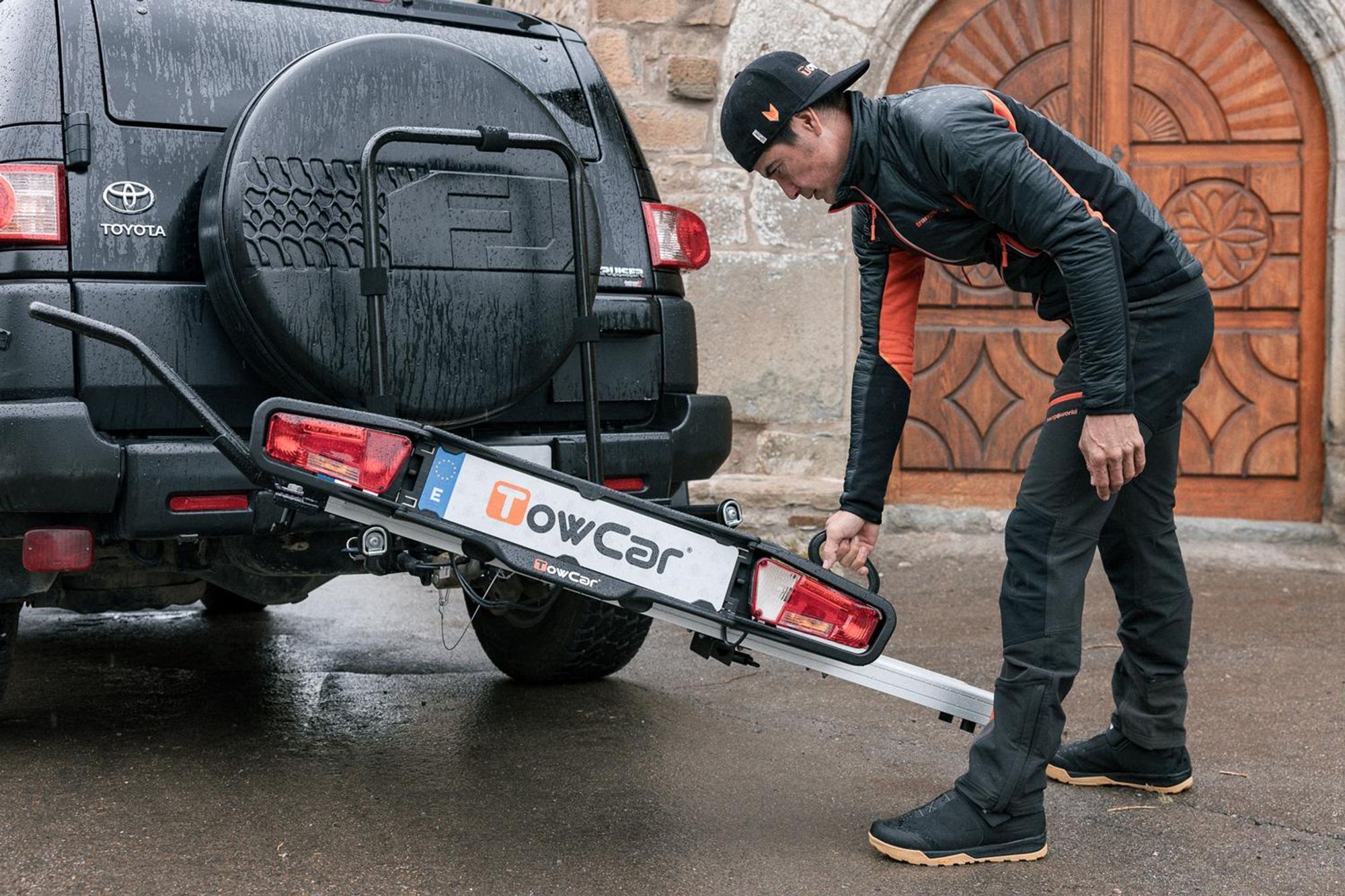 Towcar Balance – Anhängerkupplungs-Motorrad-/Fahrradträger