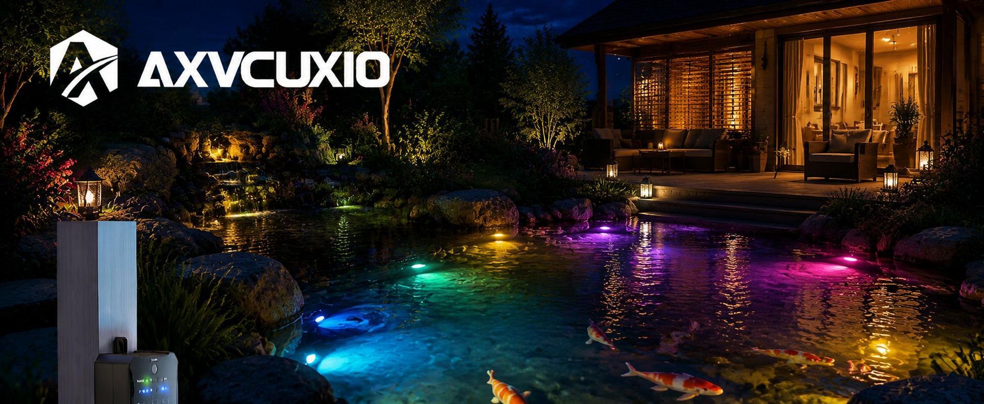6er RGB LED Bodenstrahler Außen mit 14 Farben,5 Helligkeitsstufen Gartenstrahler mit Lichtsensor und Trafo,Unterwasserstrahler mit Fernbedienung,Timer