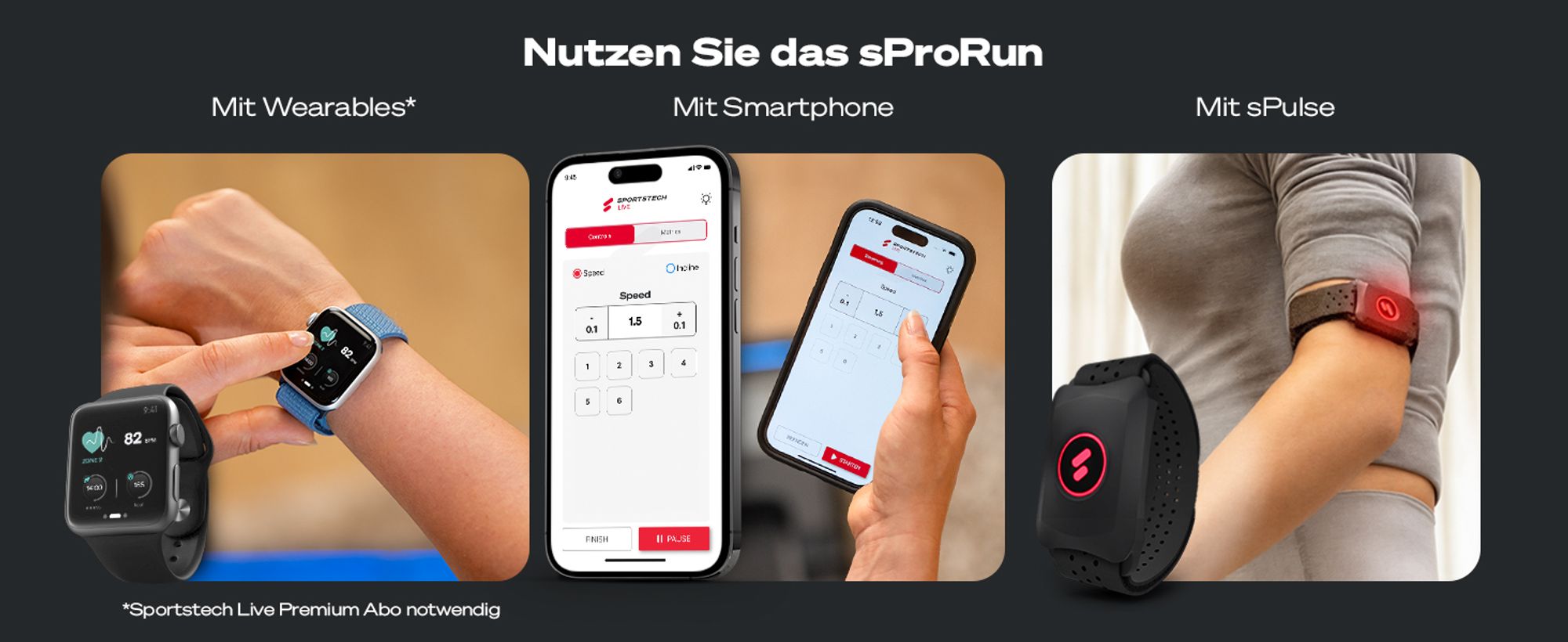 sProRun Laufband von Sportstech