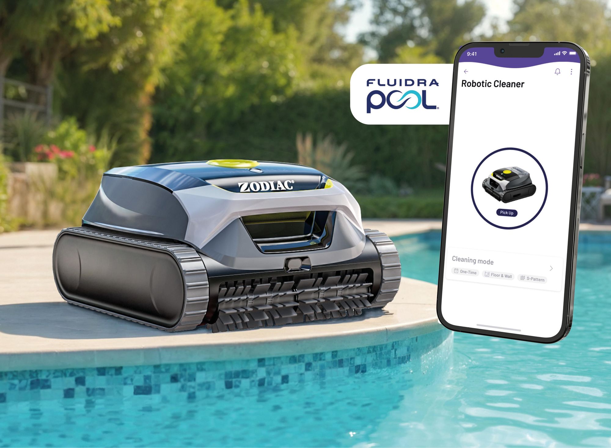 ZODIAC Poolroboter WR000703 - Freedom Lite – Kabellos, Bodenreinigung, Kompakt & Benutzerfreundlich, für Pools bis 30 m²