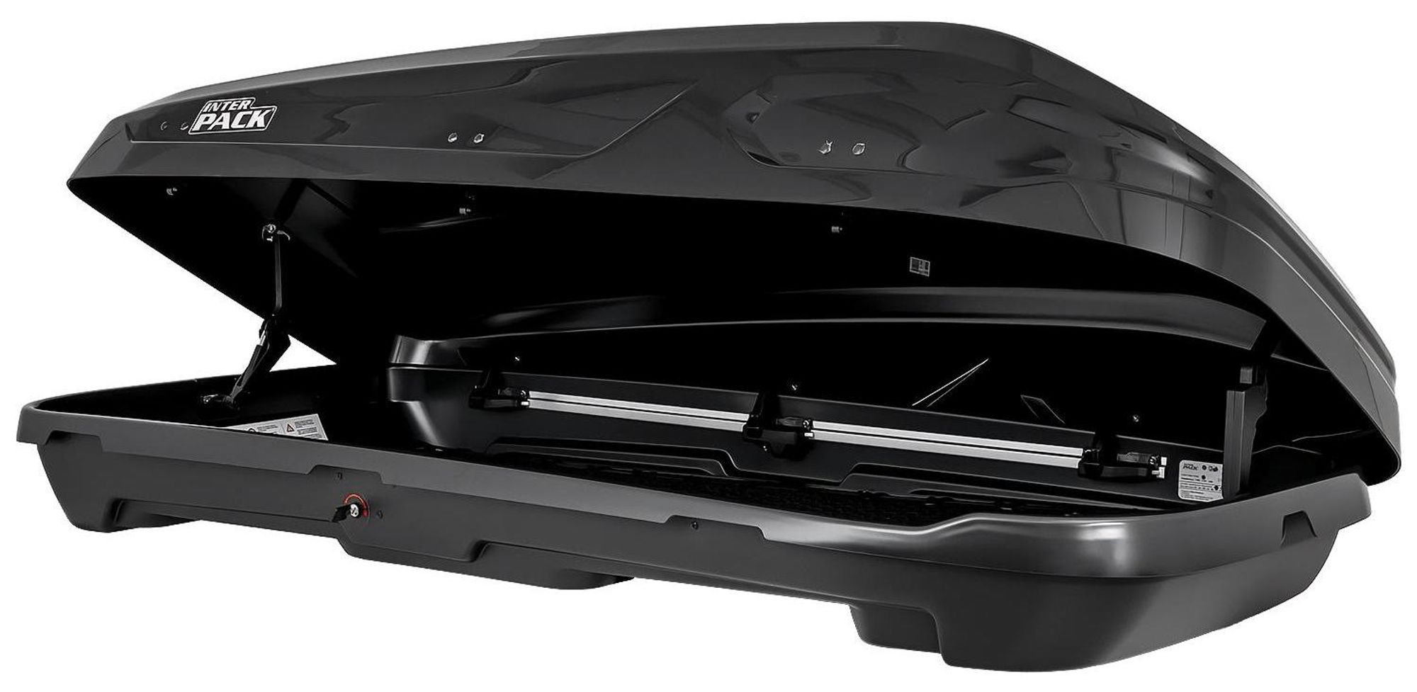 Inter Pack Monsun M Dachbox, Schwarz Metallic