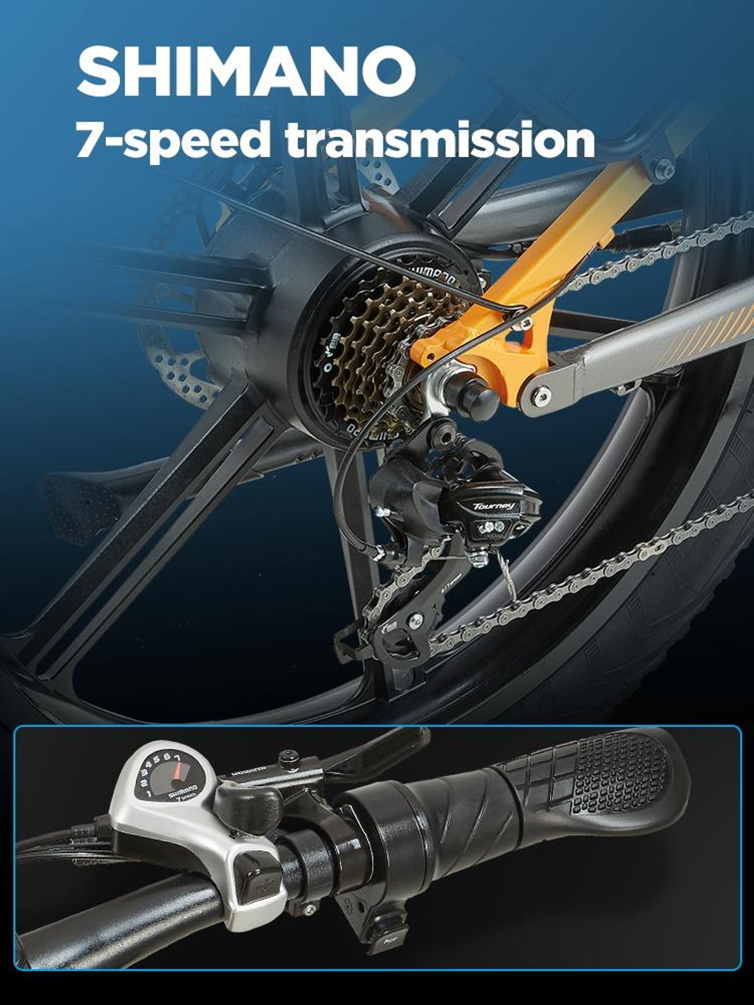 PH003 E-Motorrad mit Doppelmotor, Vorder- und Hinterradantrieb, 48V 20Ah, Reichweite bis 90 km, maximale Traglast 200 kg