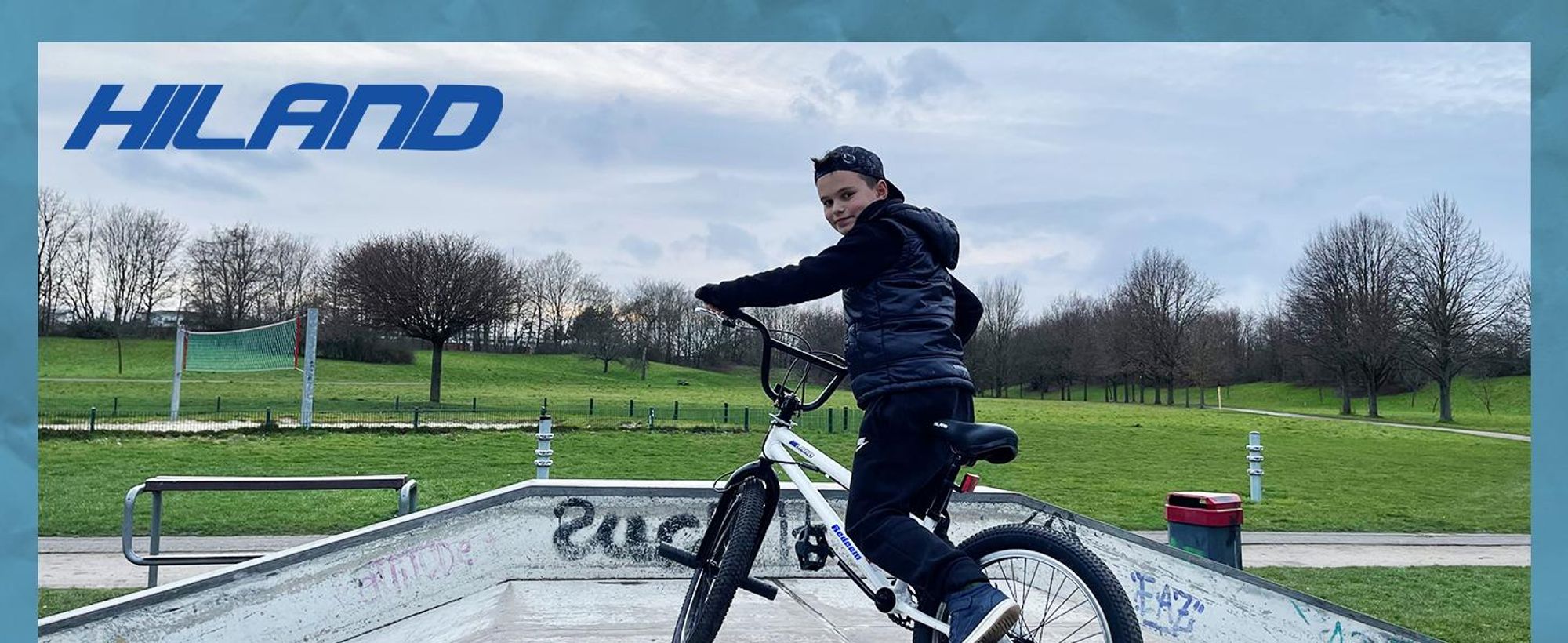 Hiland 20 Zoll Kinder BMX Fahrrad für Jungen Mädchen, 360 Grad Rotor Freestyle, 4 Pegs Single Speed Kinder BMX Fahrrad,Doppel-U-Bremse, Rot