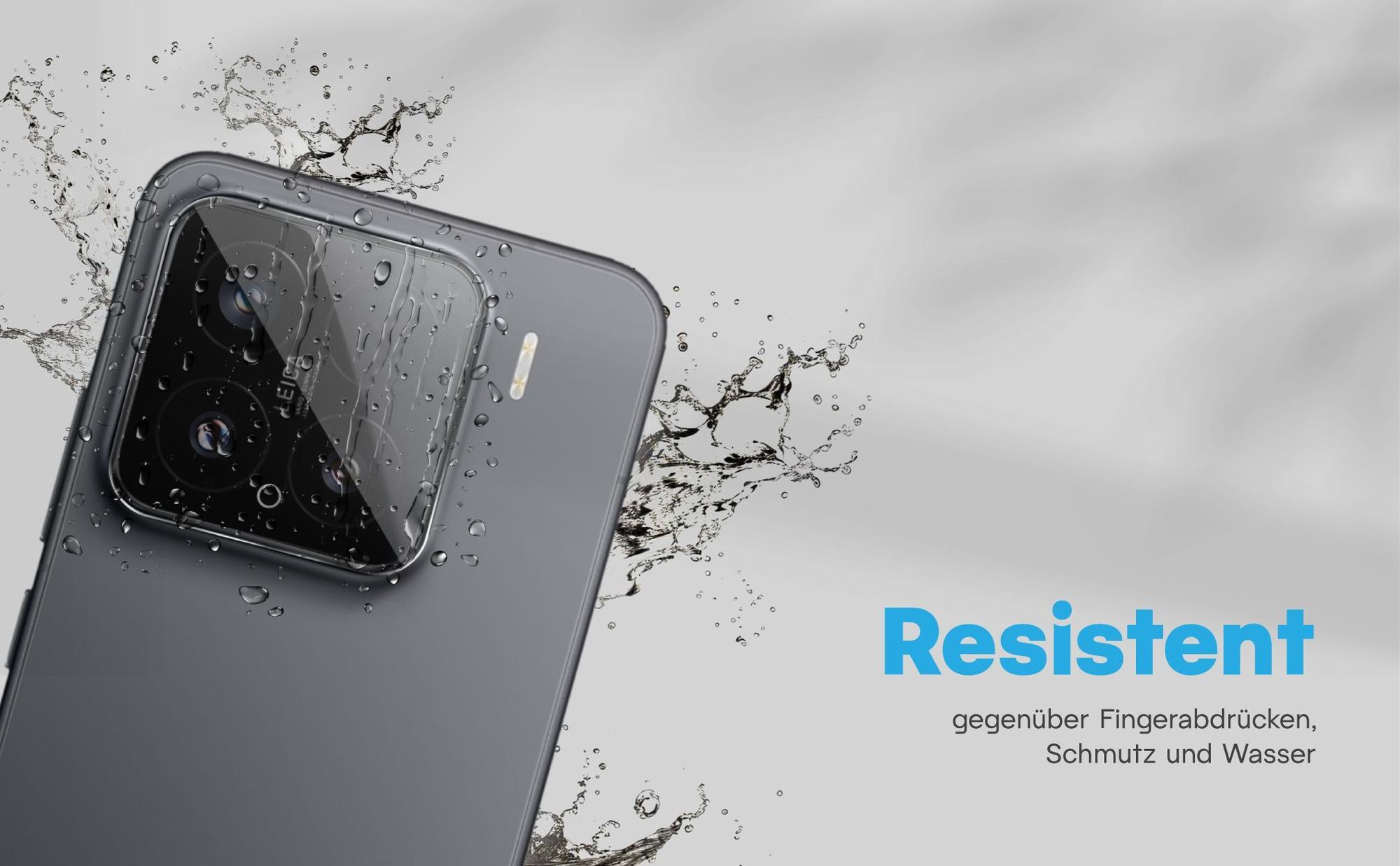 Zweierpack Kameragläser für Xiaomi 15 - Resistent gegen Fingerabdrücke